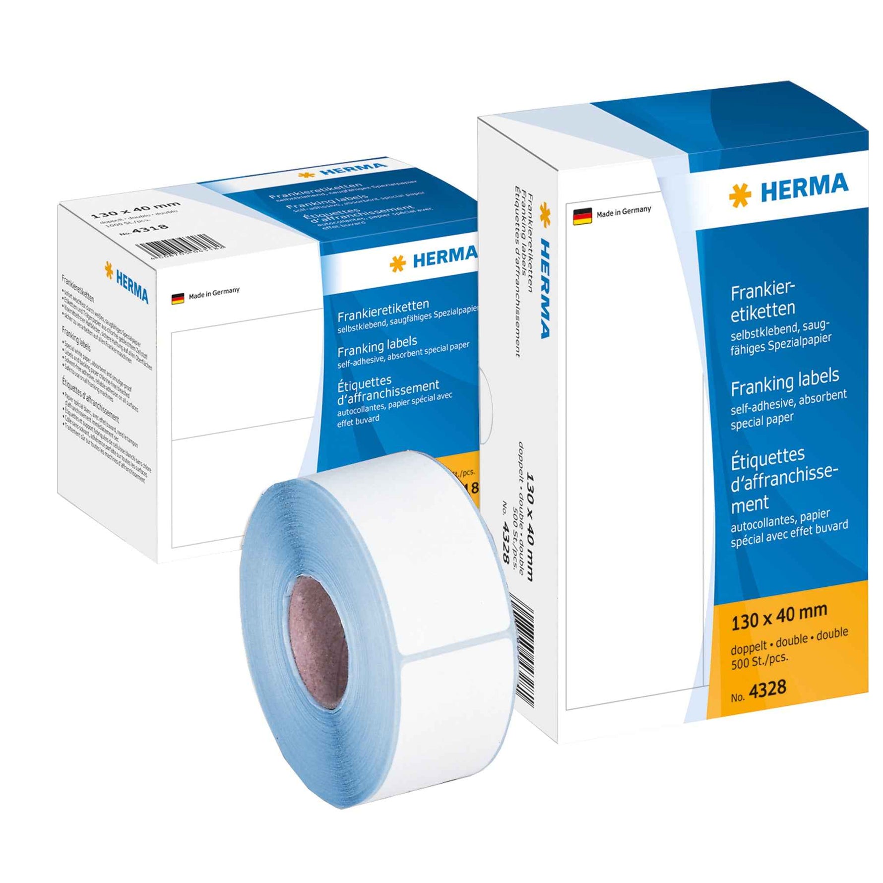 HERMA Frankieretikett 130 x 40 mm (B x H)