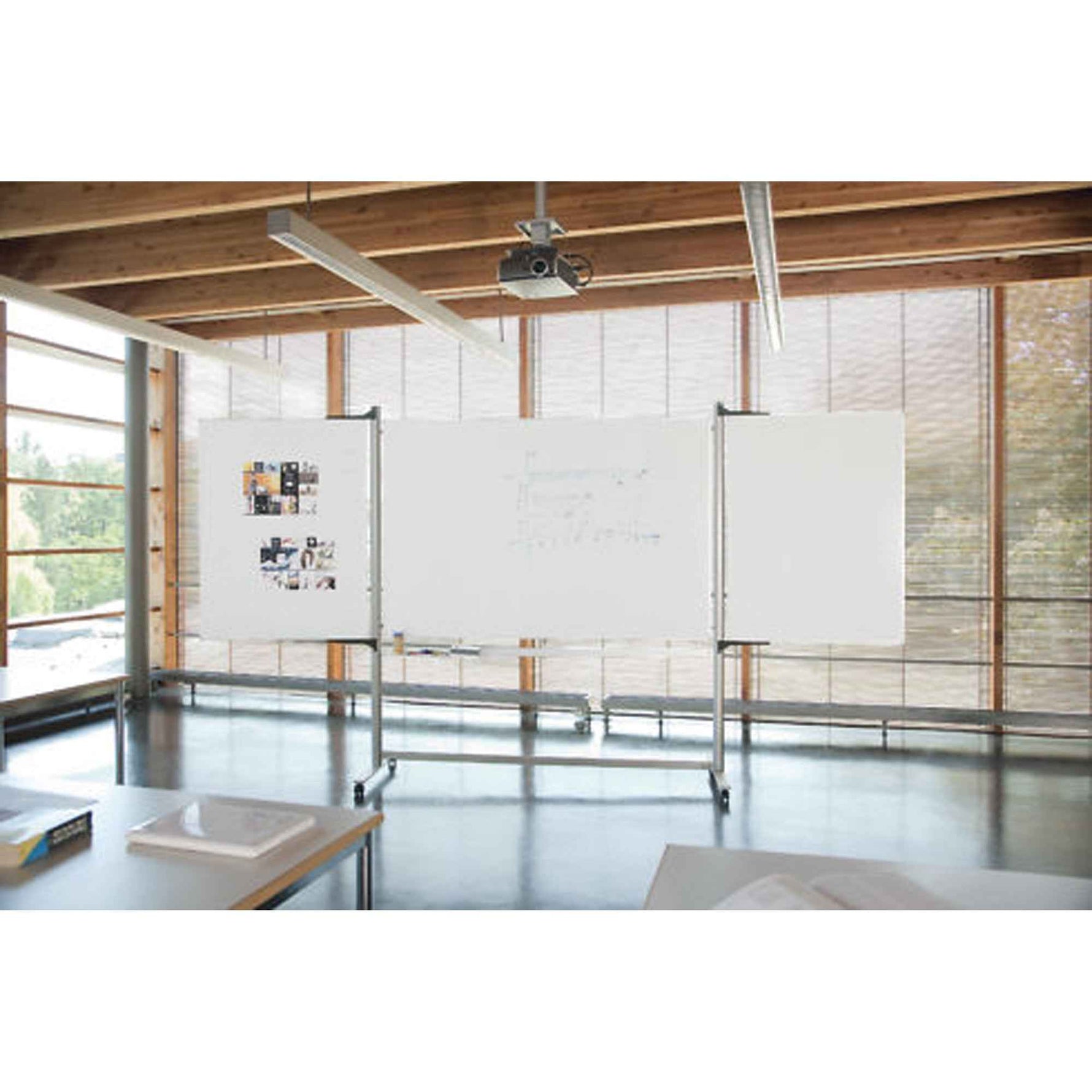 magnetoplan® Klapptafel ferroscript mobil