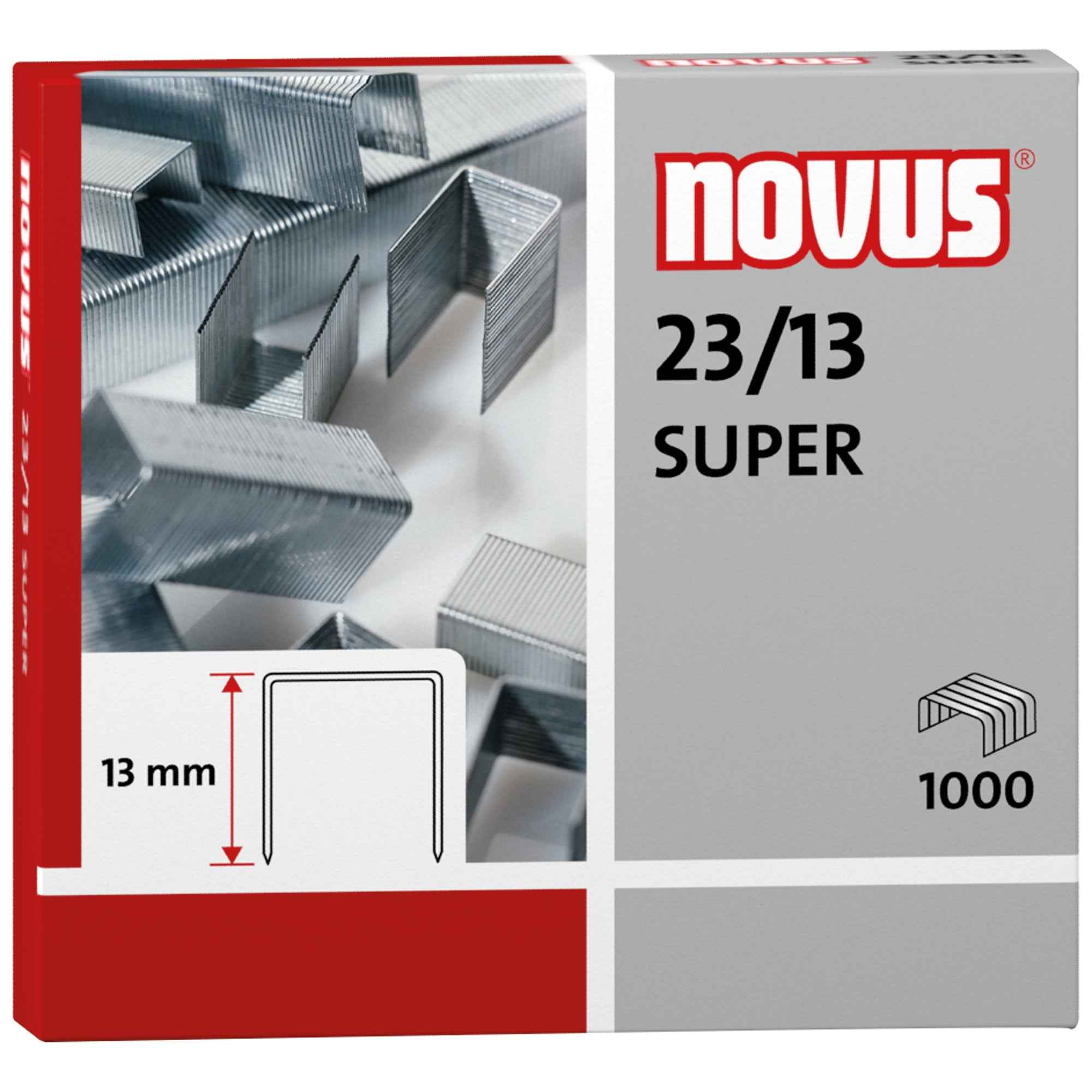 NOVUS Heftklammer 23/13 SUPER