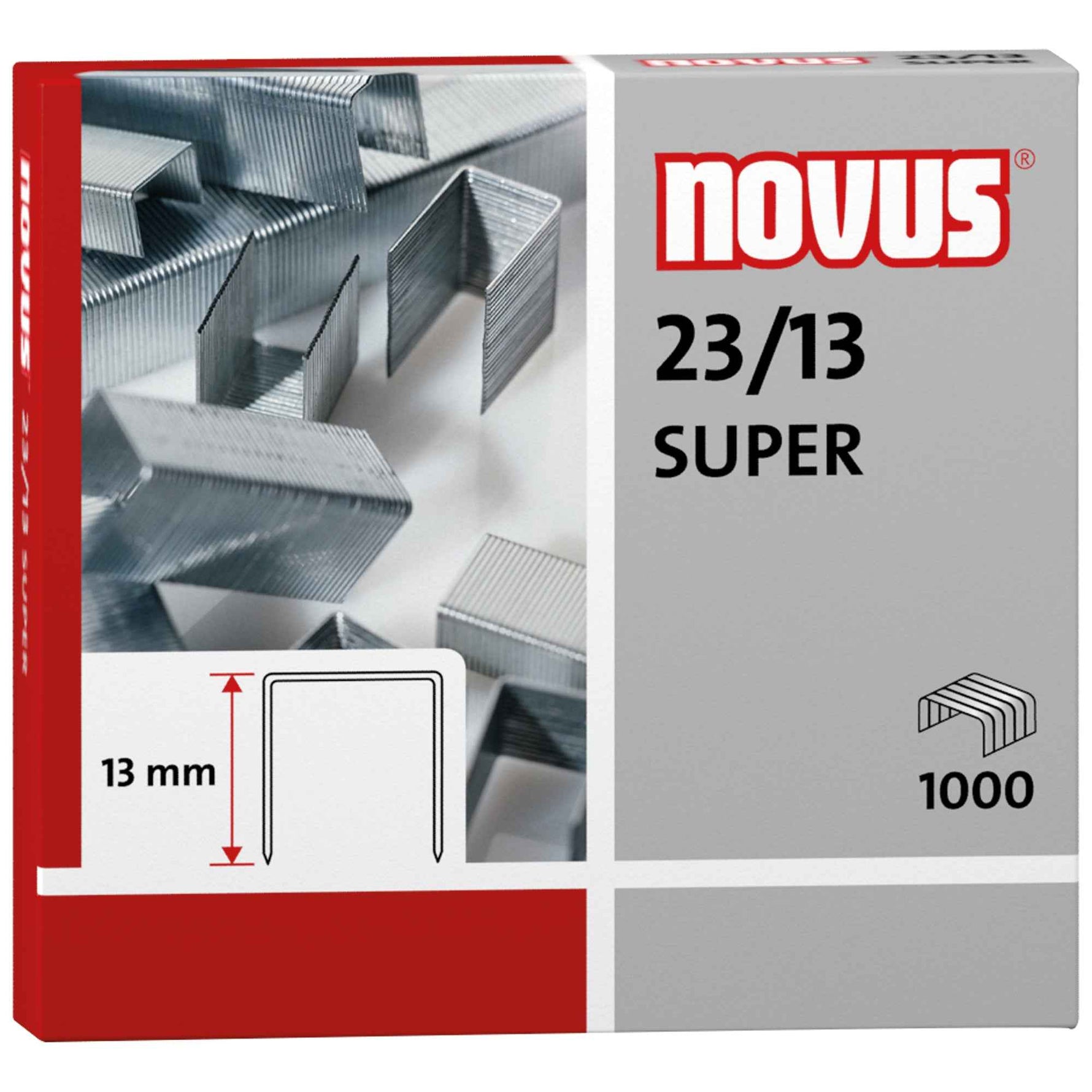 NOVUS Heftklammer 23/13 SUPER