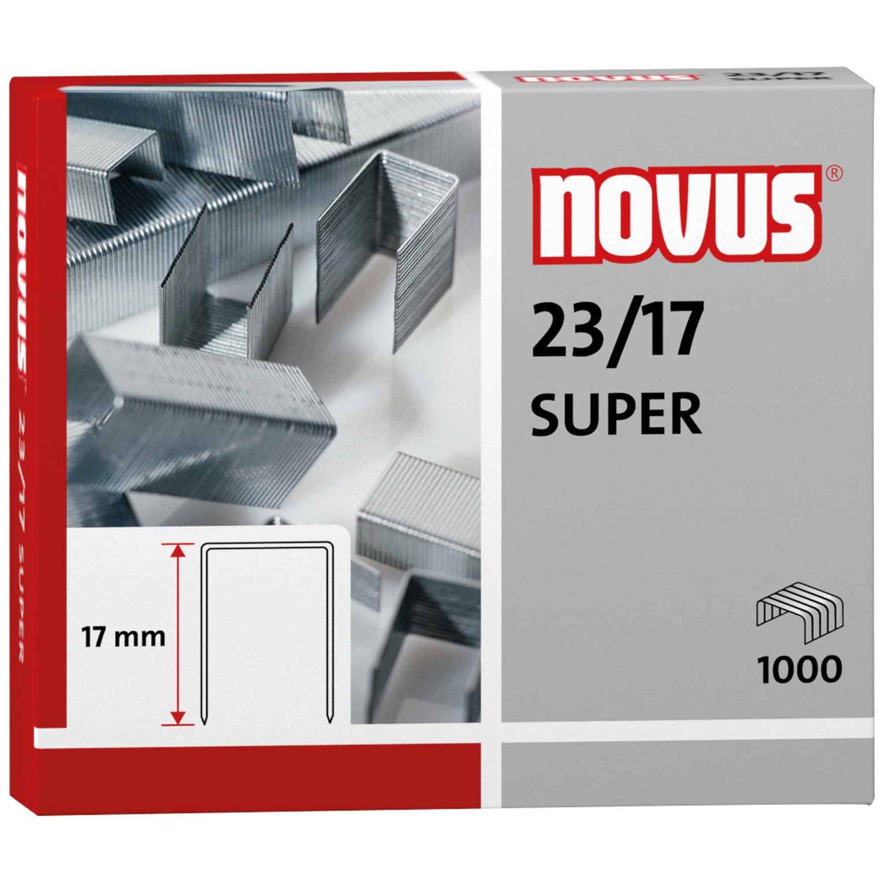NOVUS Heftklammer 23/17 SUPER