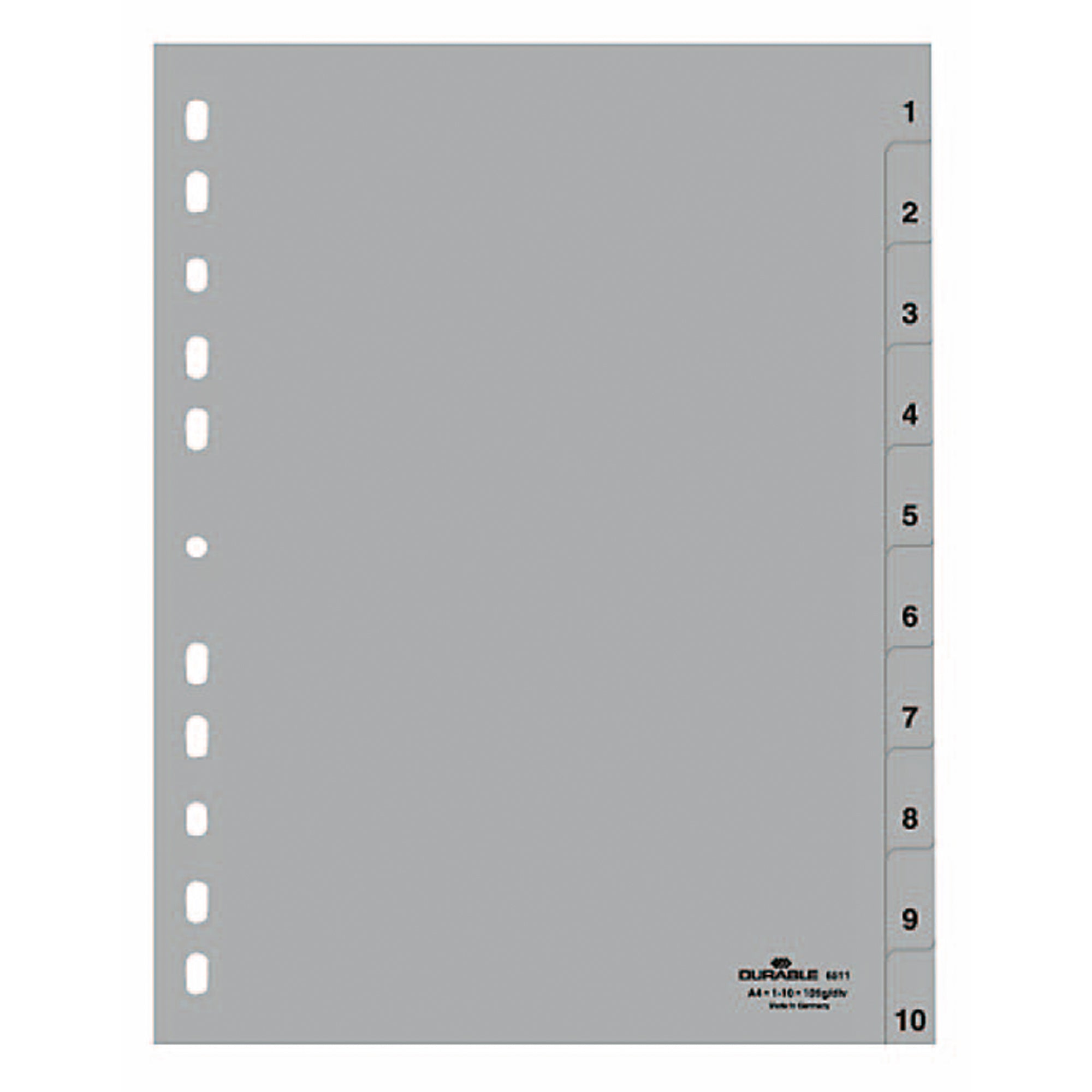 DURABLE Zahlenregister - Wiepa Bürofachpartner