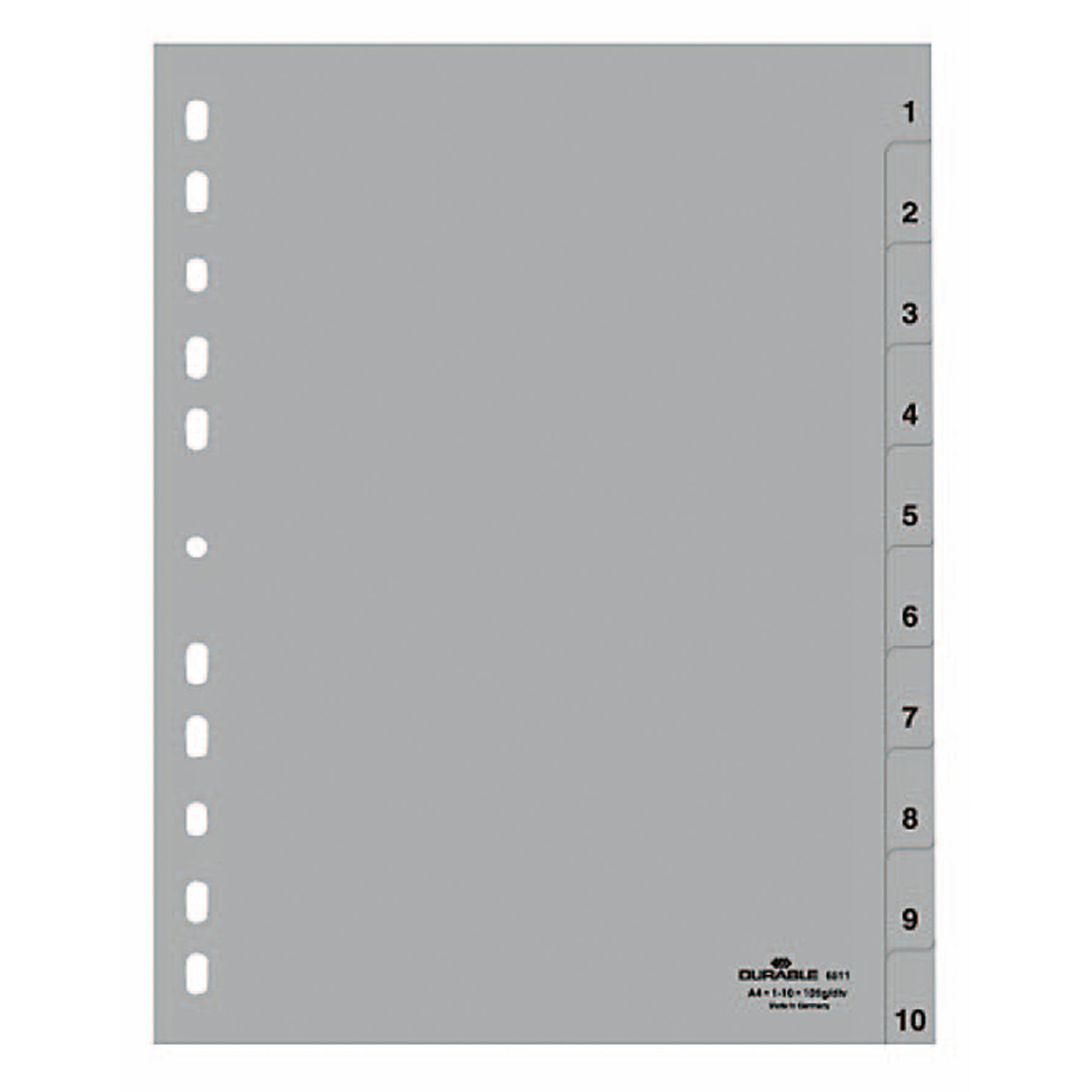 DURABLE Zahlenregister - Wiepa Bürofachpartner