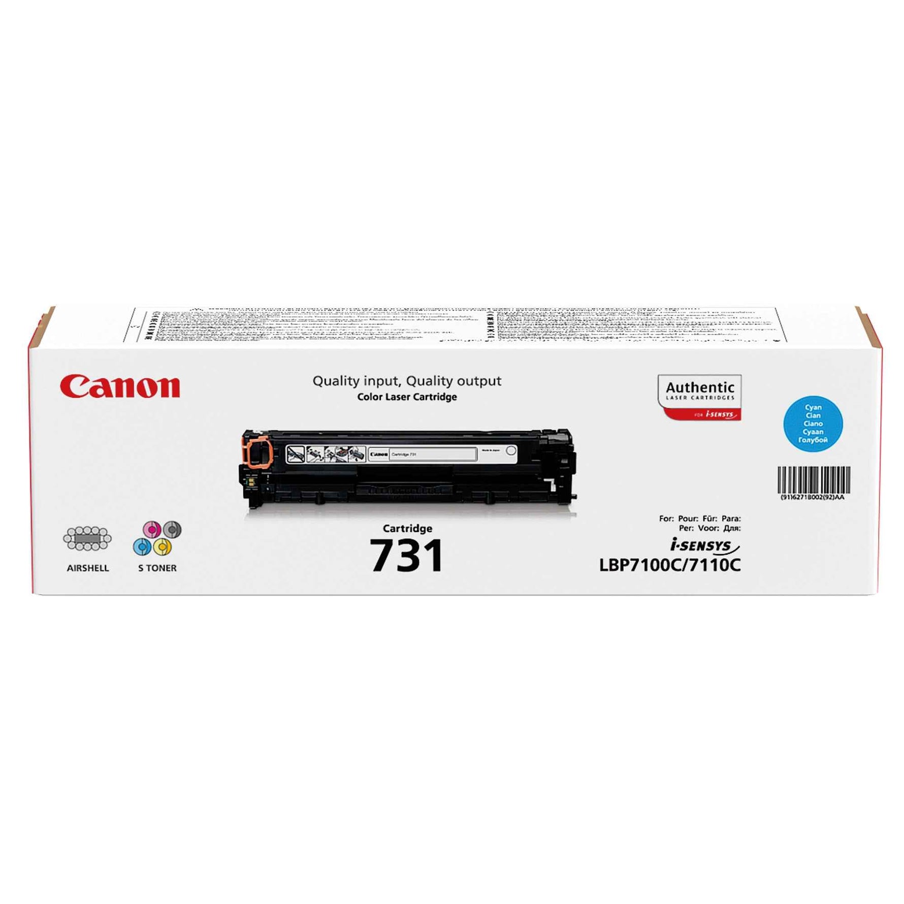 Canon Toner 731C cyan