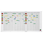 magnetoplan® Teamplaner undatiert 150 x 75 cm (B x H)