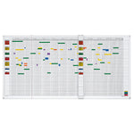 magnetoplan® Teamplaner undatiert 150 x 60 cm (B x H) - Wiepa Bürofachpartner
