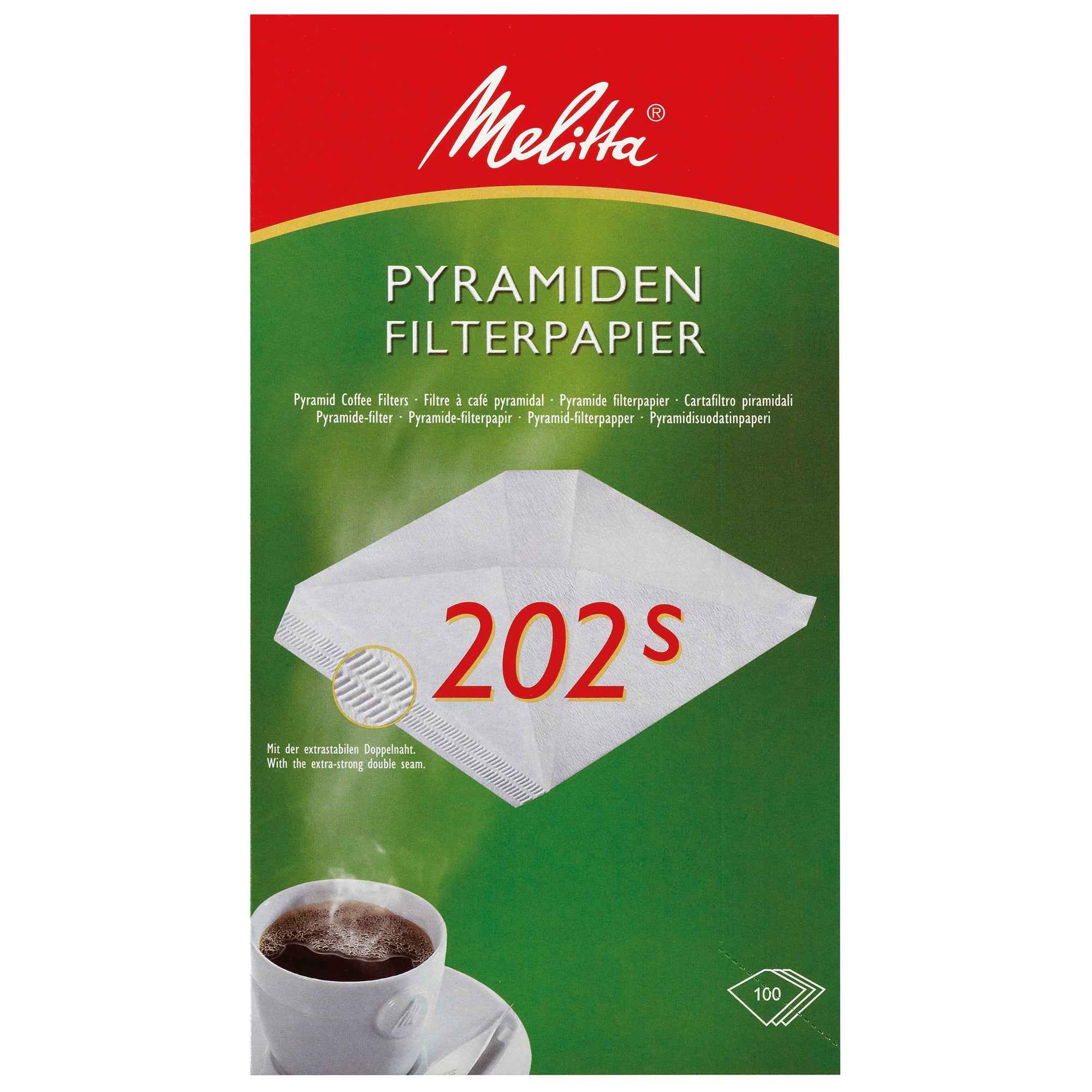 Melitta Kaffeefilter Pyramide 202S