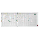 magnetoplan® Urlaubsübersicht undatiert 120 x 90 cm (B x H)