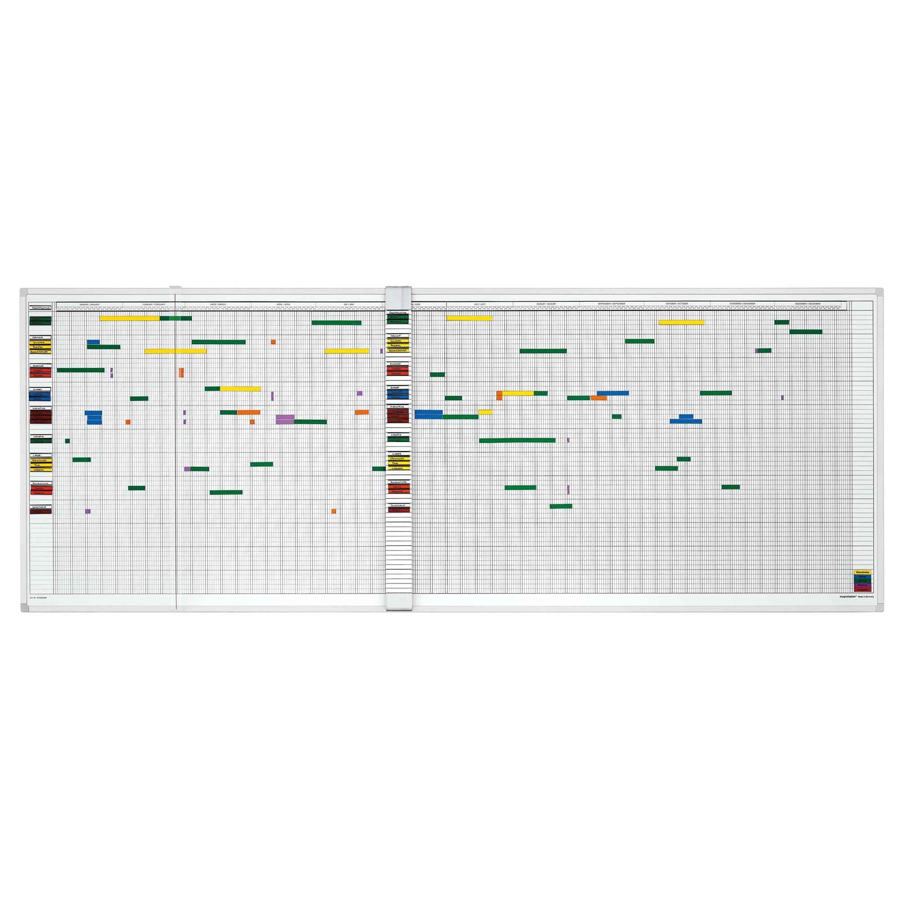 magnetoplan® Urlaubsübersicht undatiert 120 x 90 cm (B x H)