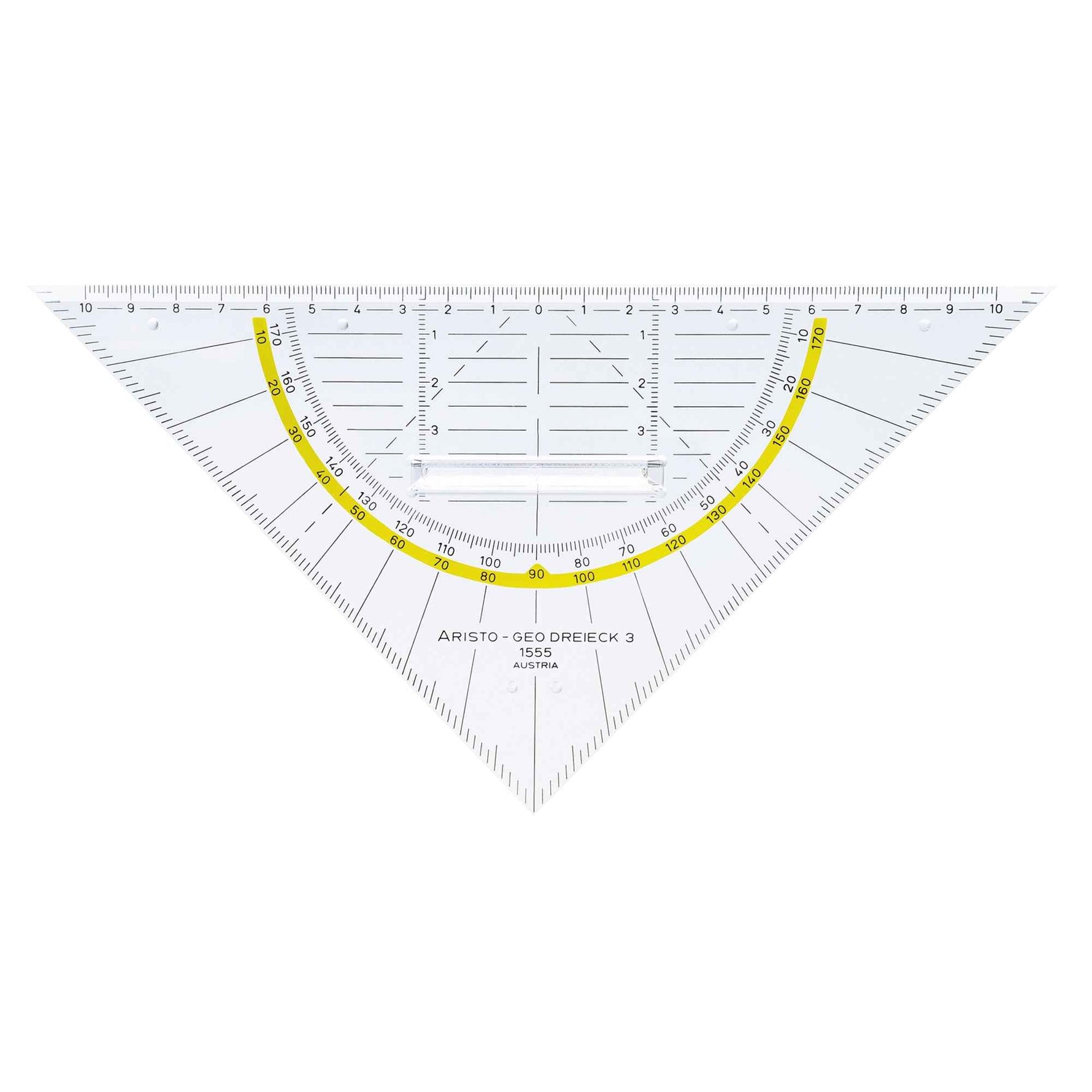 Aristo Geometriedreieck mit Griff