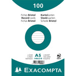 Exacompta Karteikarte DIN A5 liniert