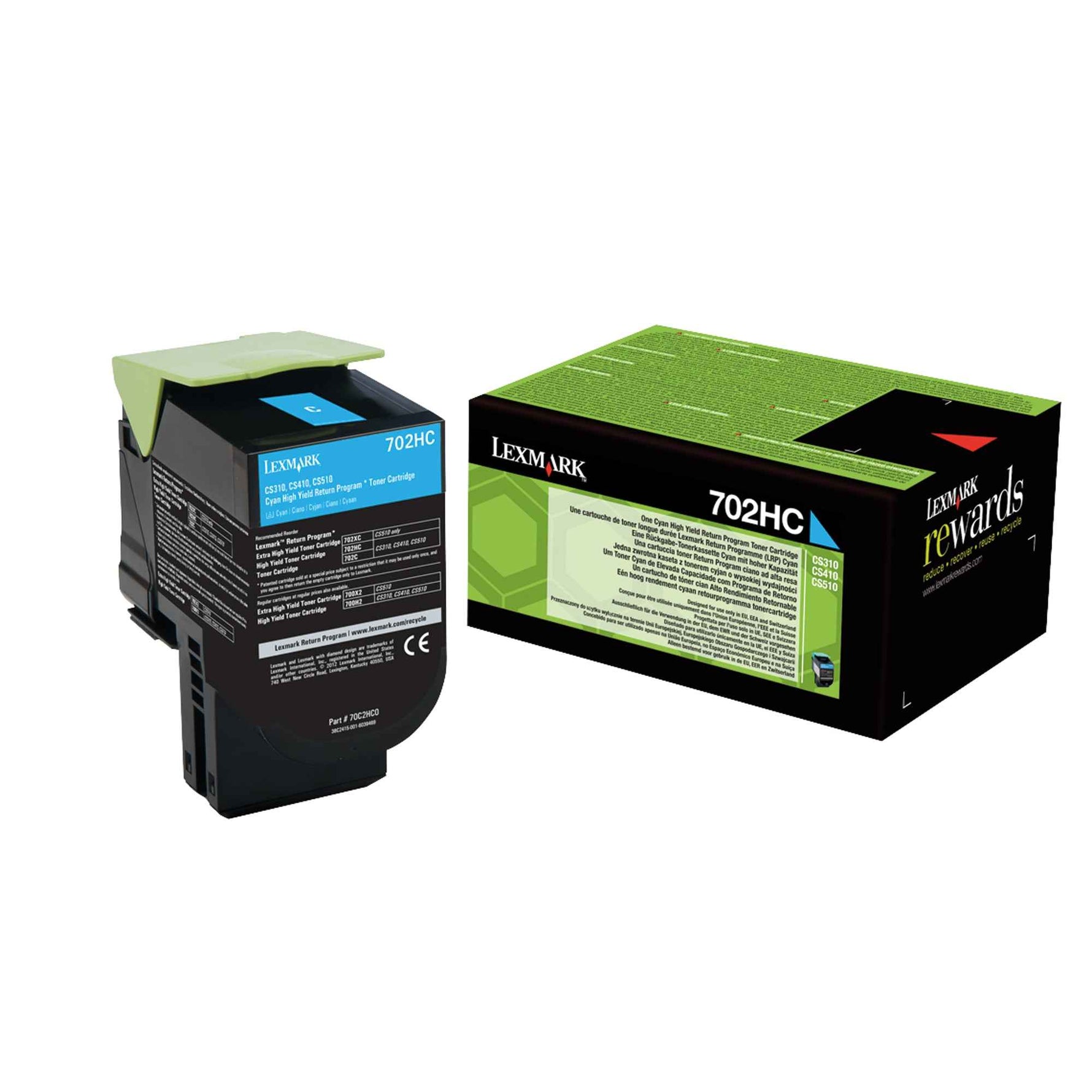 Lexmark Toner 702HC cyan