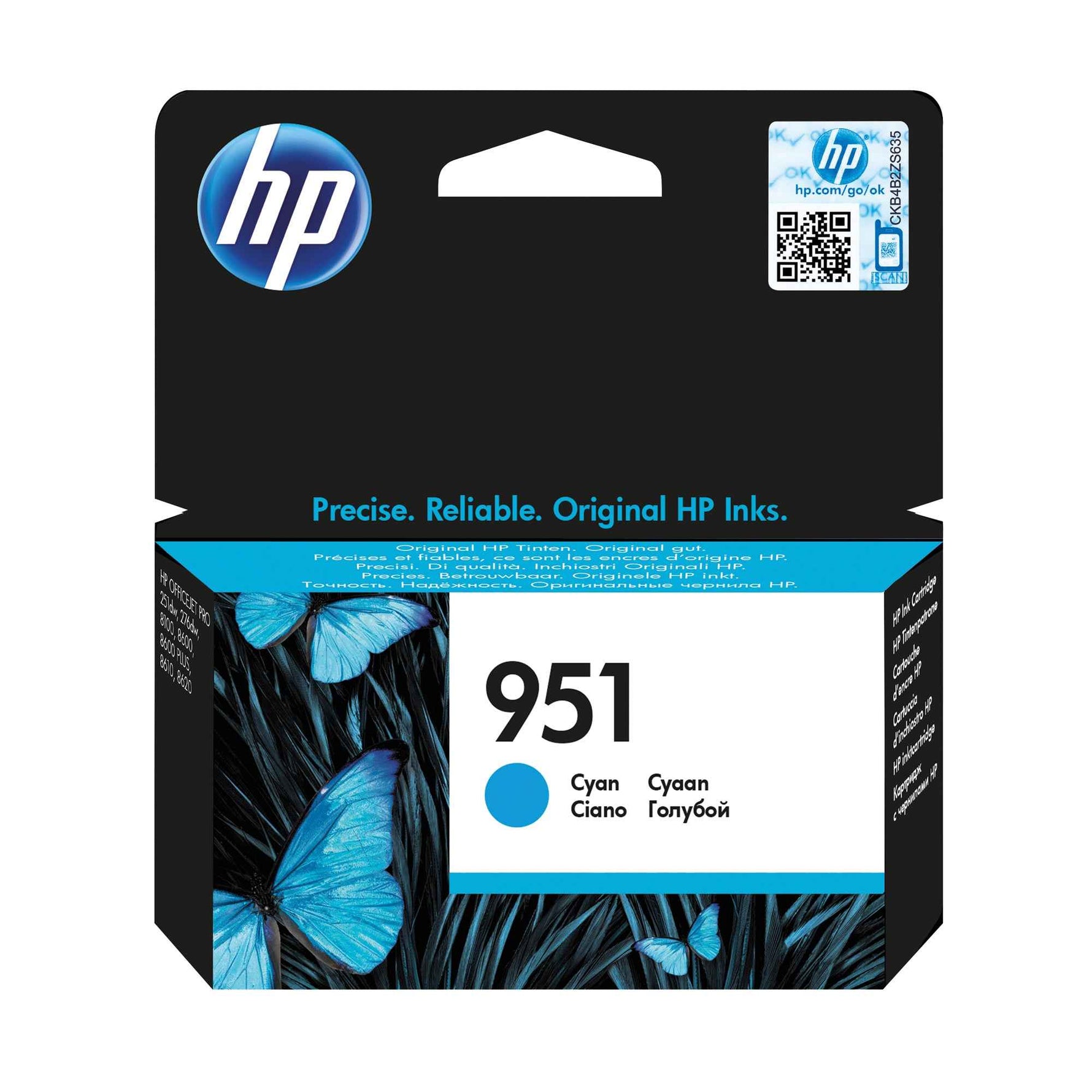 HP Tintenpatrone 951 cyan