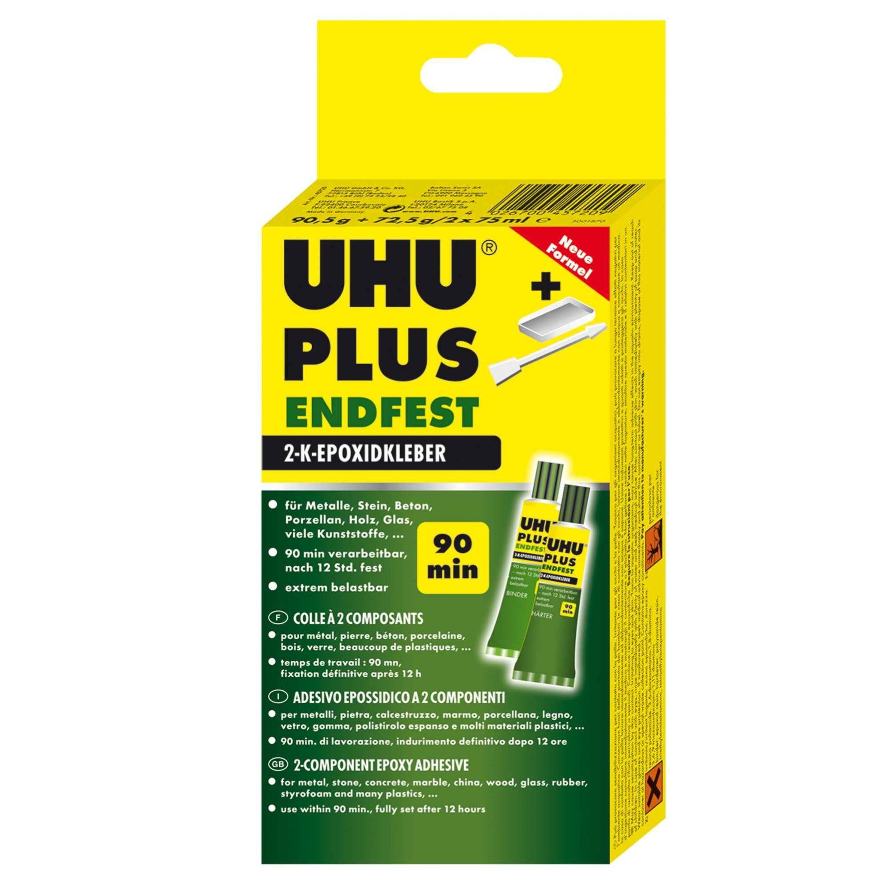 UHU® Zweikomponentenkleber PLUS ENDFEST