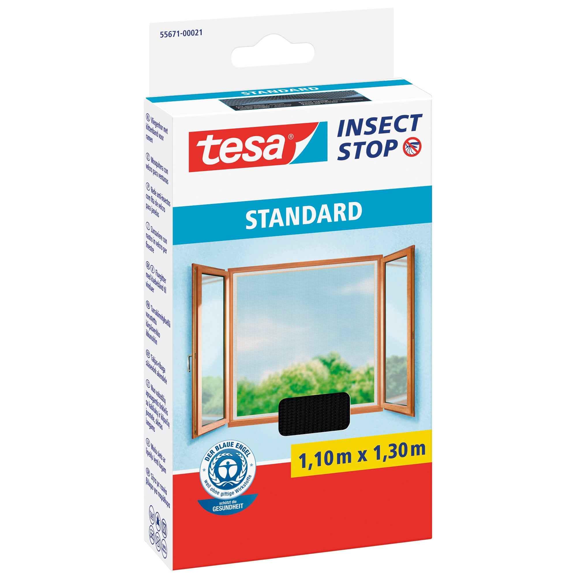 tesa® Fliegengitter Insect Stop STANDARD 110 x 130 cm (B x H)