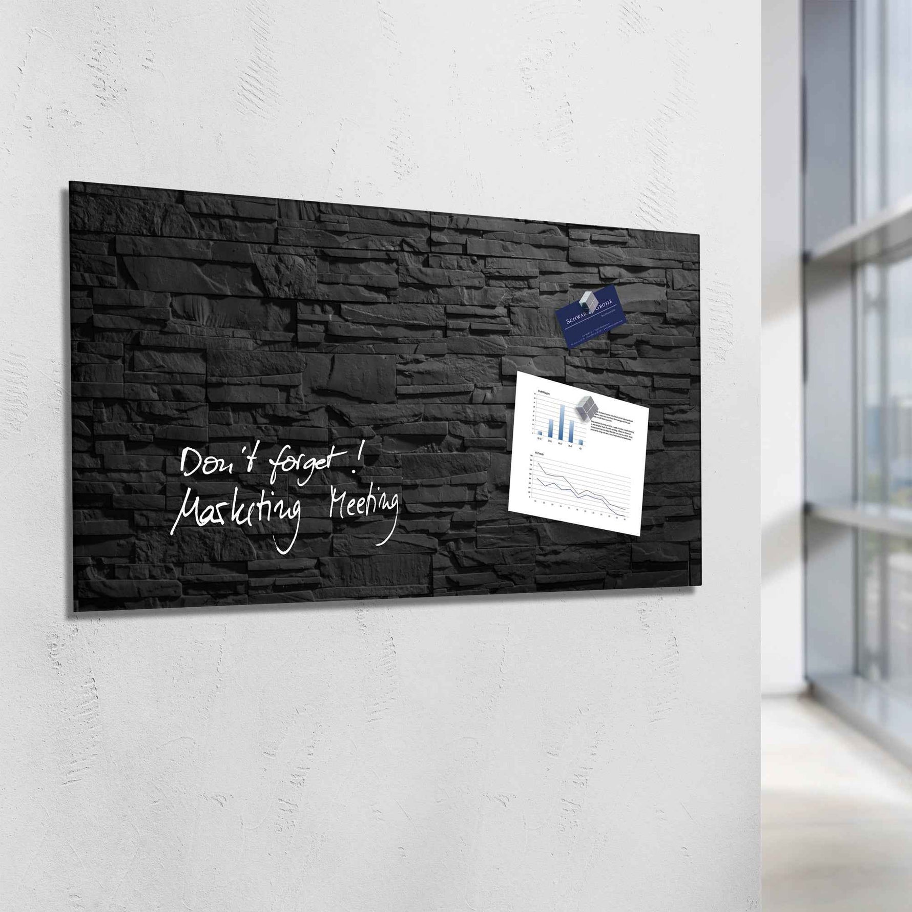 SIGEL Glasboard Artverum 130 x 55 x 1,5 cm (B x H x T)