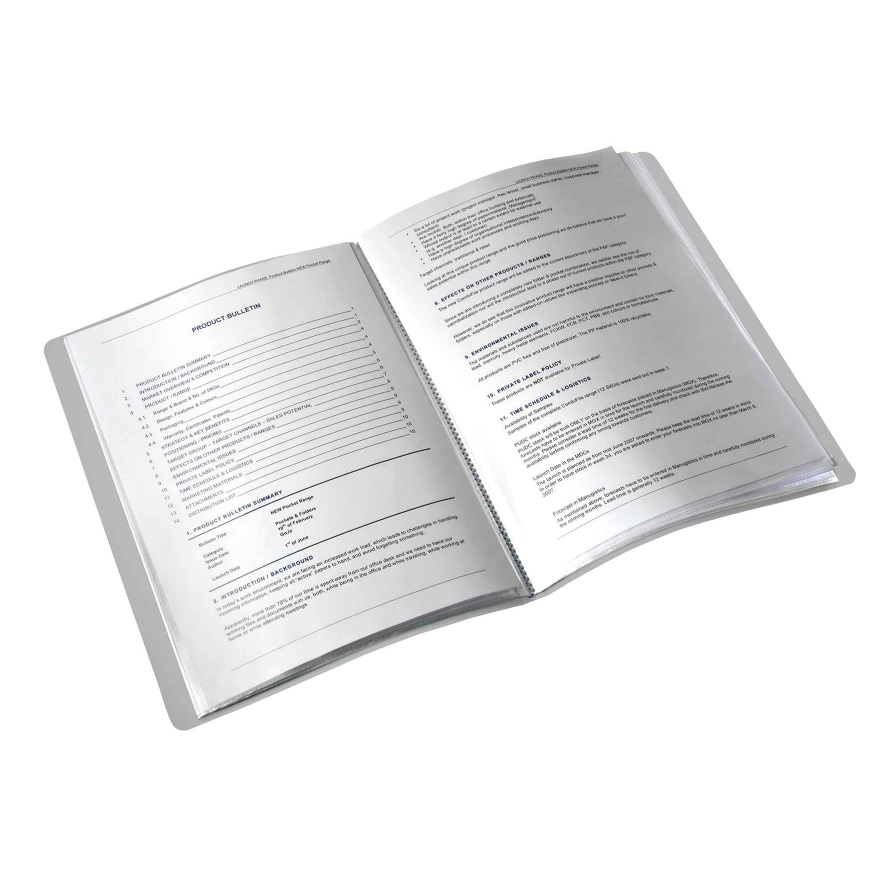 Leitz Sichtbuch Style 13 mm 20 Hüllen