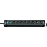 brennenstuhl® Steckdosenleiste Premium-Line 8 Steckdosen schwarz - Wiepa Bürofachpartner