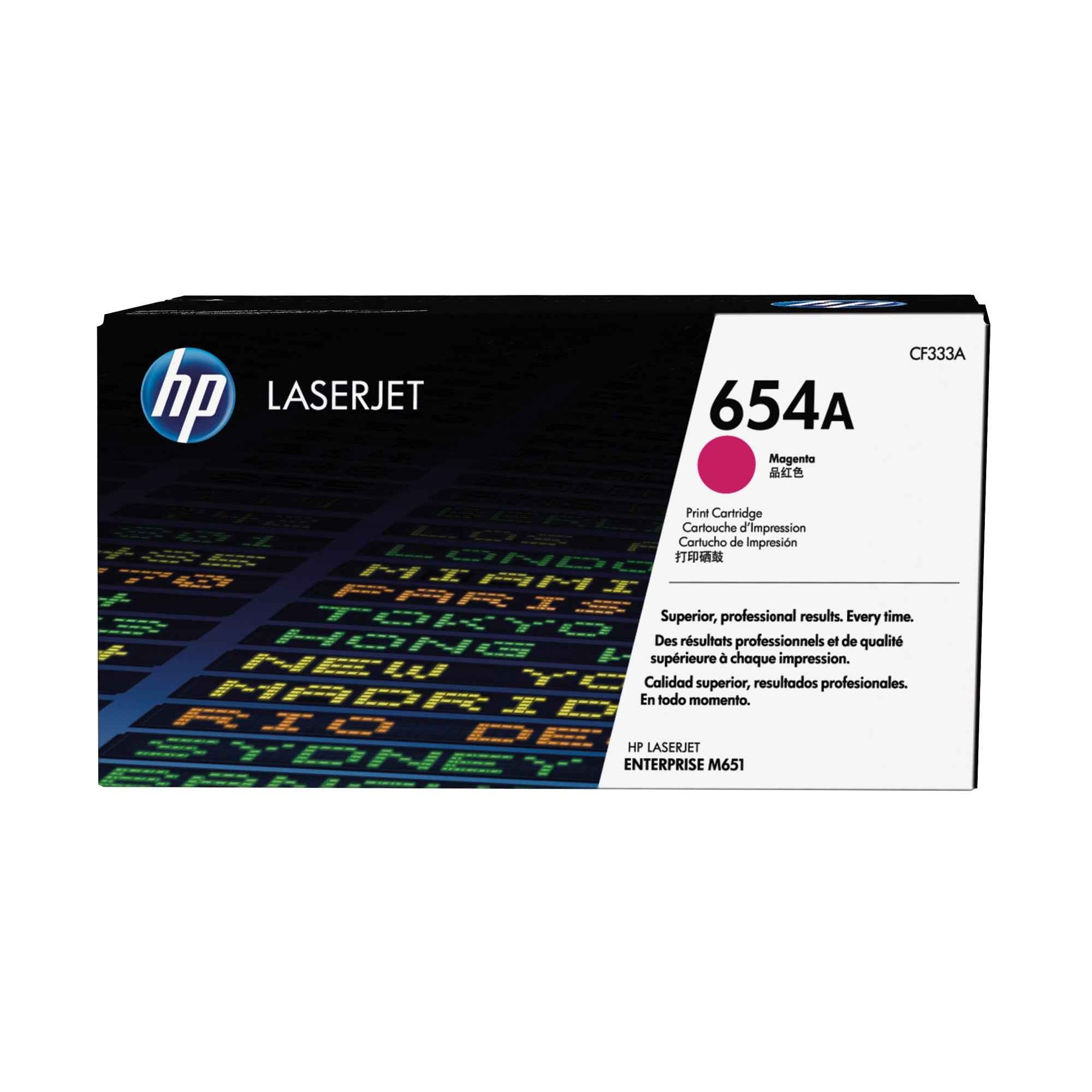 HP Toner 654A magenta