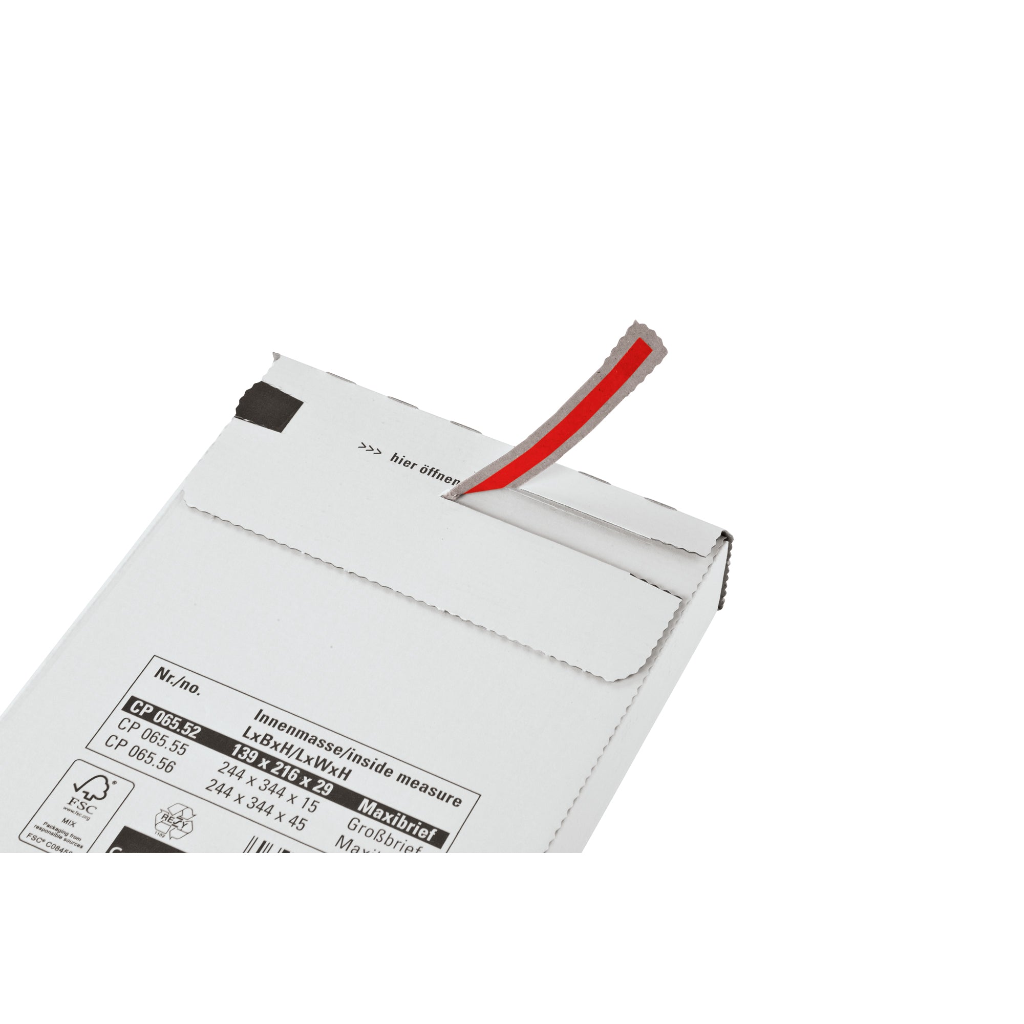 ColomPac® Versandkarton Kurierpaket 13,9 x 21,6 x 2,9 cm (B x H x T) - Wiepa Bürofachpartner