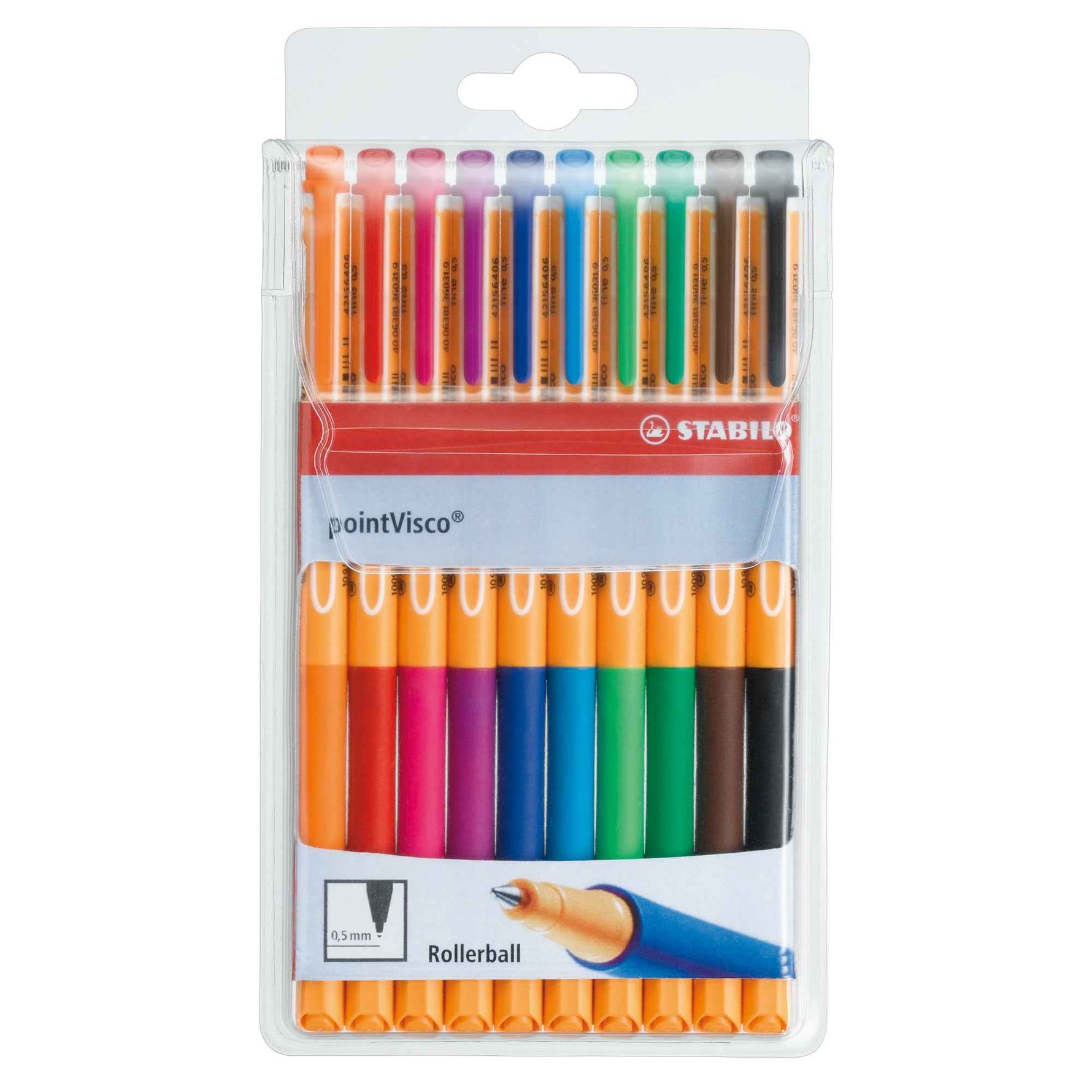 STABILO® Gelschreiber pointVisco® 10 St./Pack.