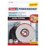 tesa® Montageklebeband Powerbond® Ultra Strong 19 mm x 1,5 m (B x L)
