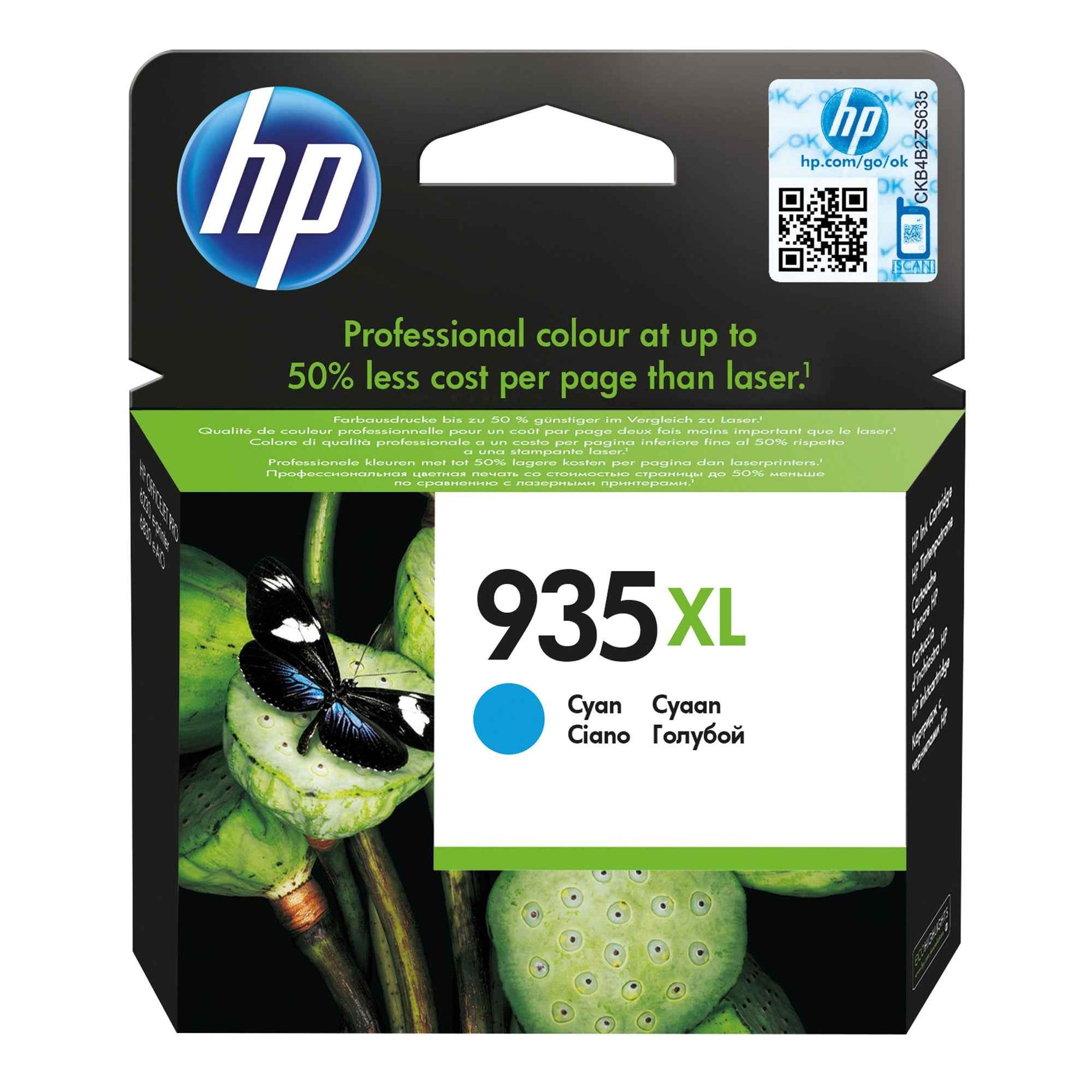 HP Tintenpatrone 935XL cyan