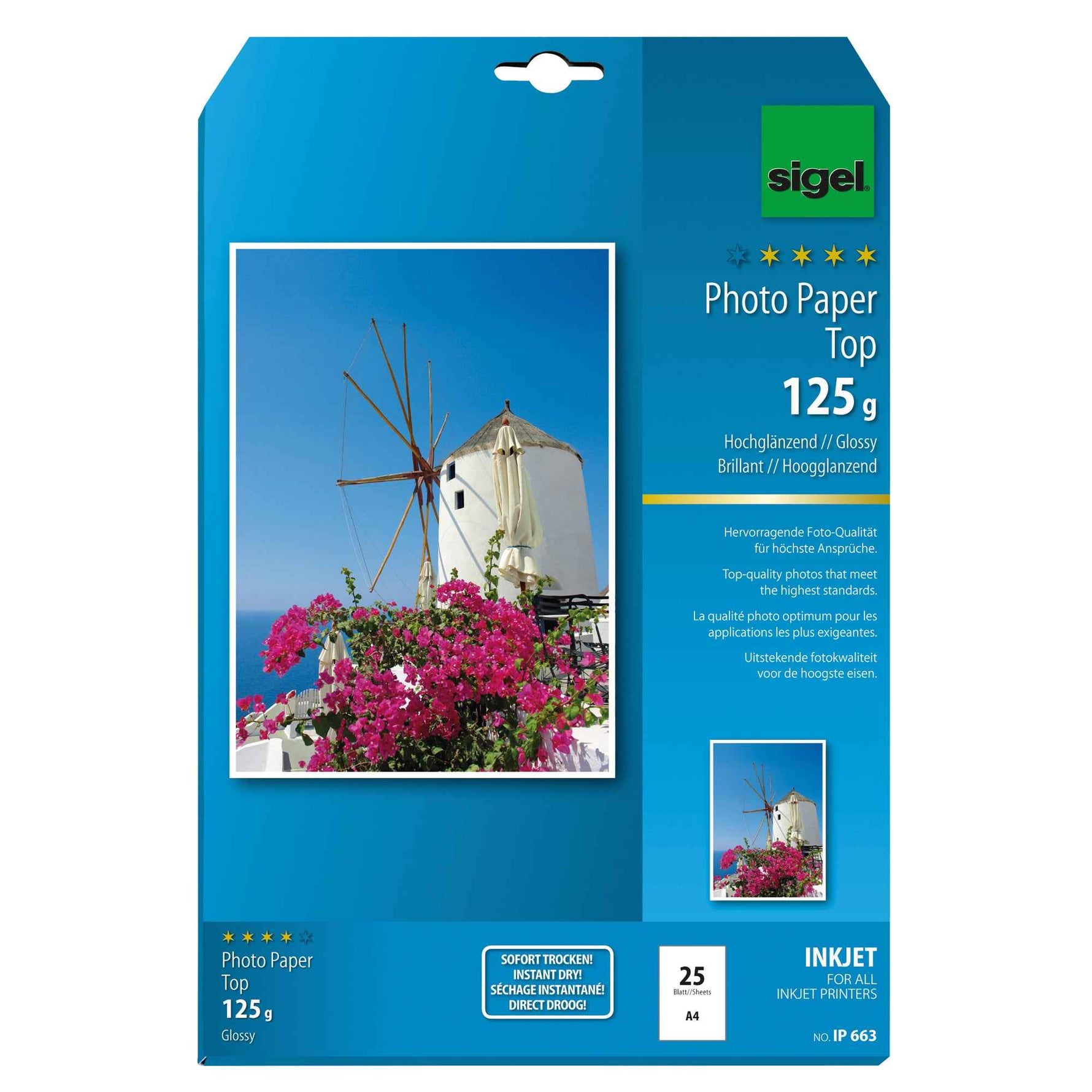 SIGEL Fotopapier Top 125 g/m²