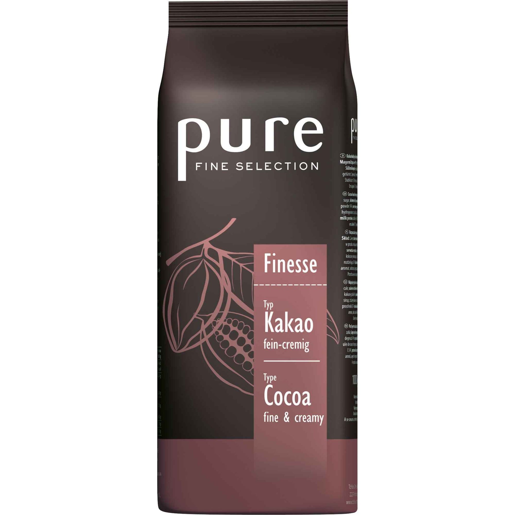 Pure Trinkschokolade Fine Selection Finesse