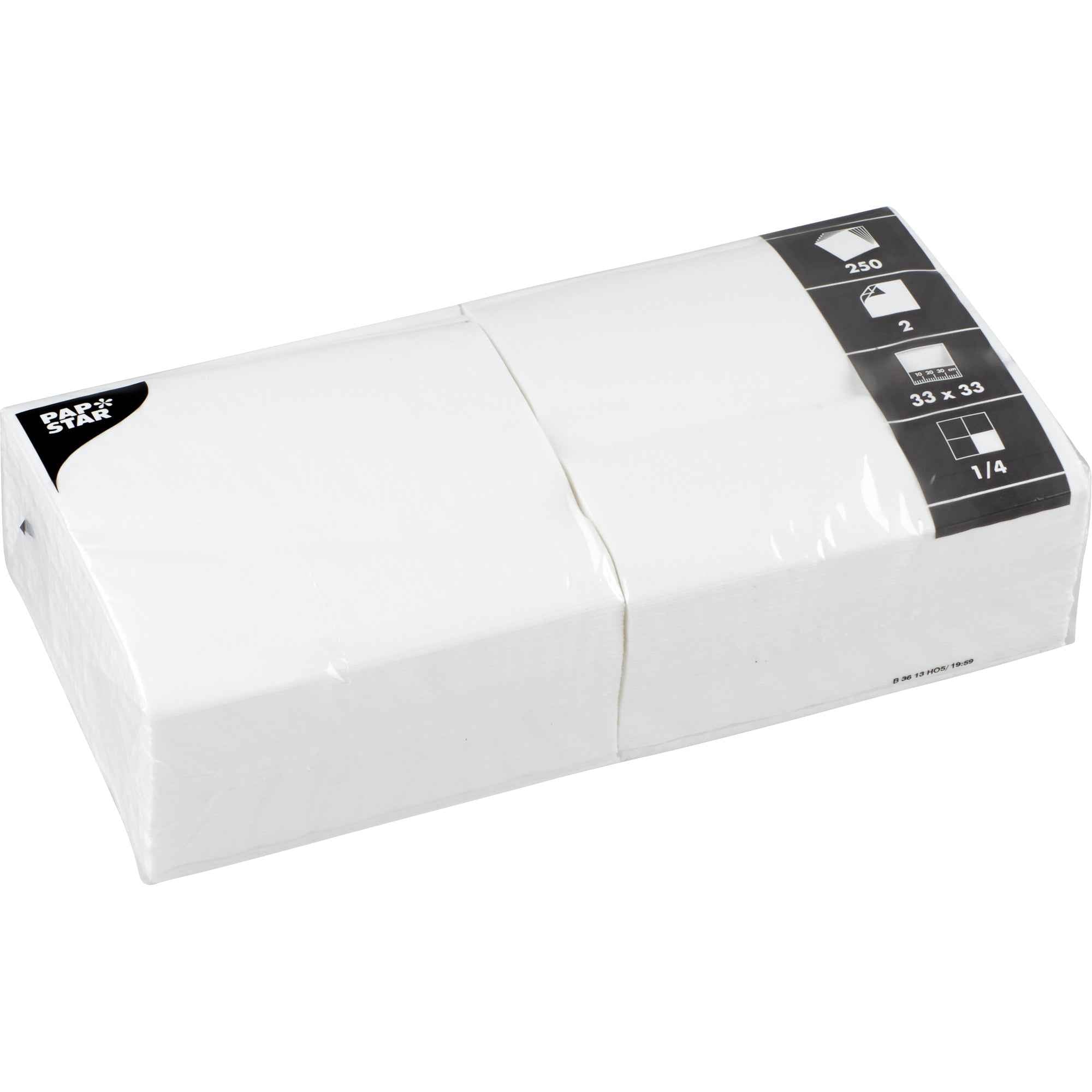 PAPSTAR Servietten 2-lagig