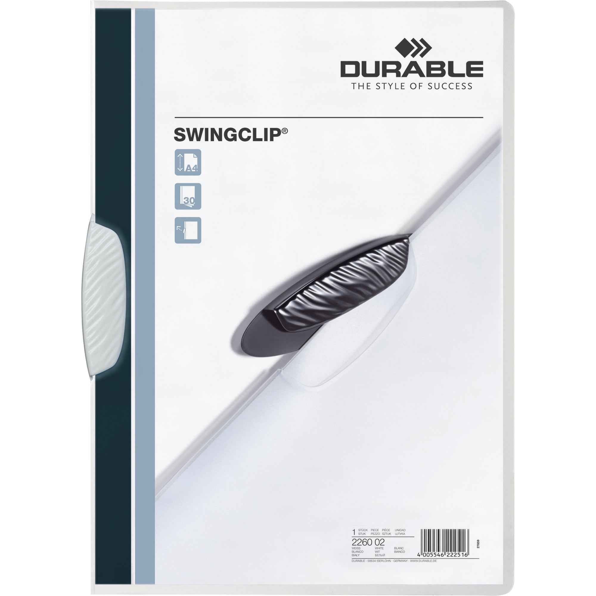 DURABLE Klemmmappe SWINGCLIP®