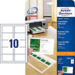 Avery Zweckform Visitenkarte Superior 85 x 54 mm (B x H) 100 St./Pack.