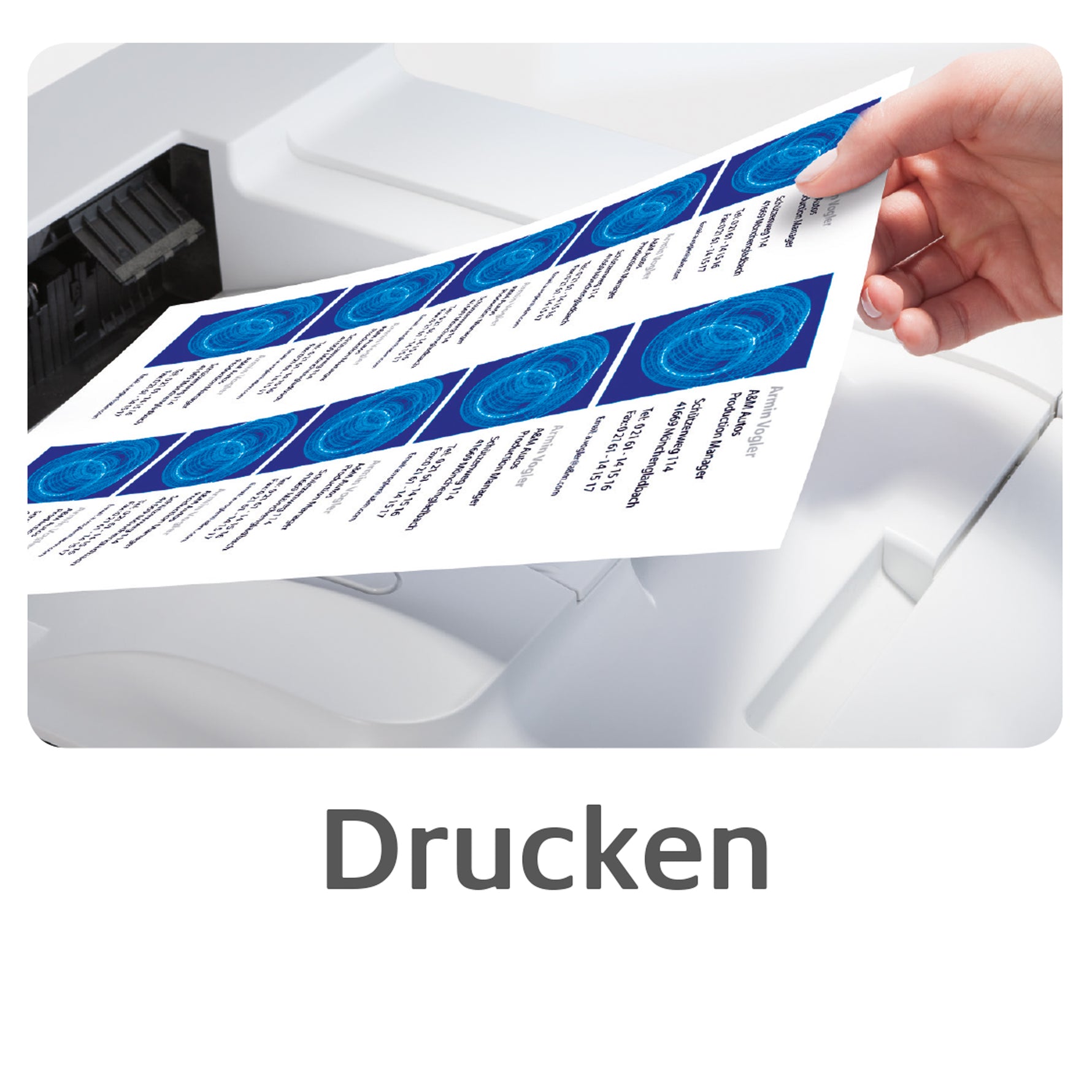 Avery Zweckform Visitenkarte Classic 250 St./Pack. - Wiepa Bürofachpartner