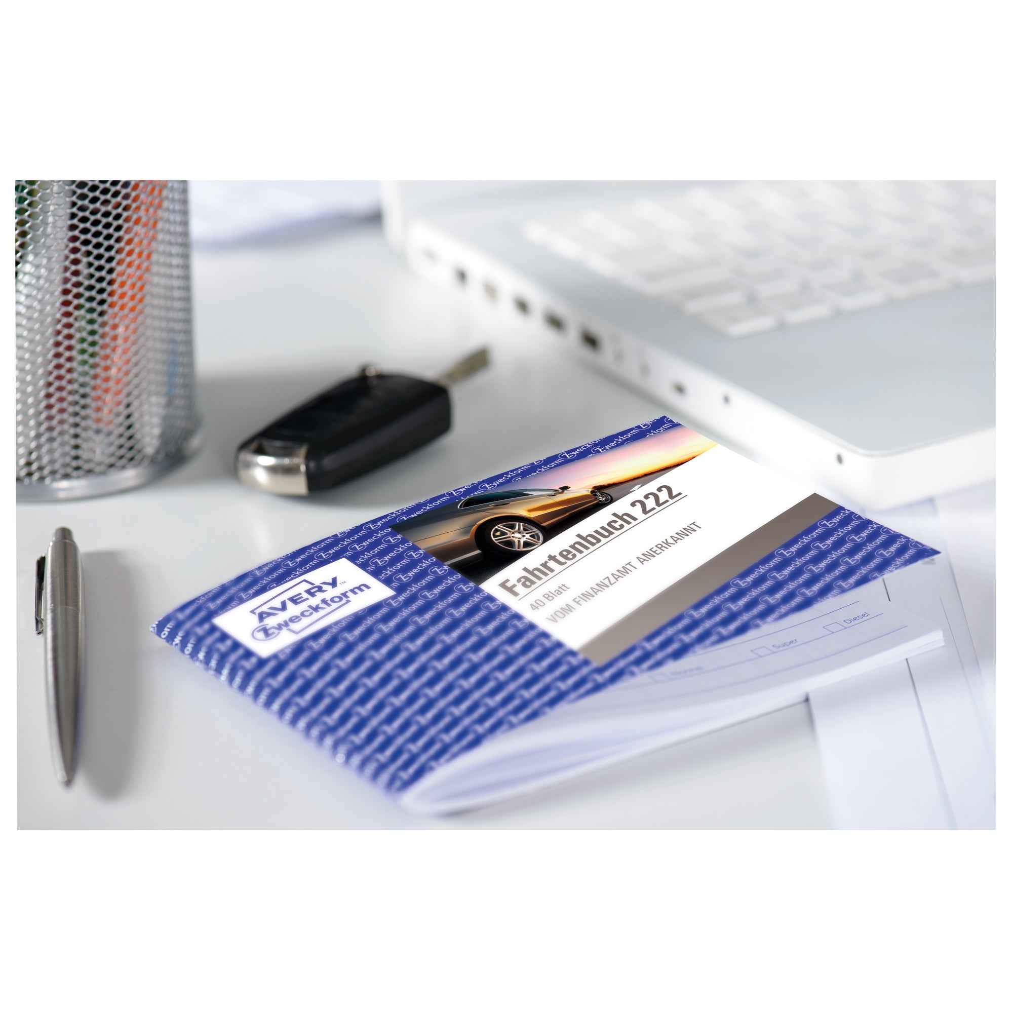 Avery Zweckform Fahrtenbuch 222