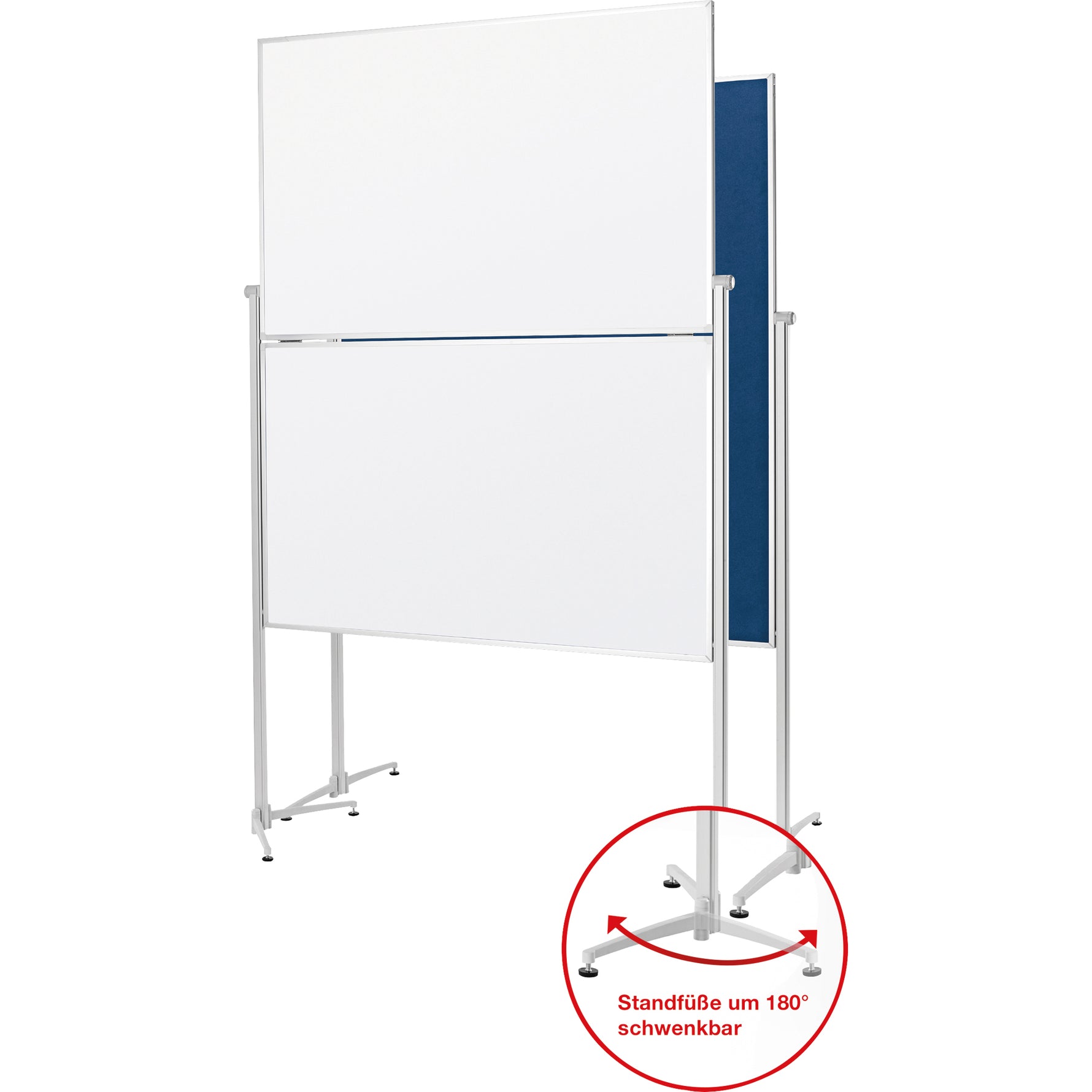 magnetoplan® Moderationstafel Design evolution plus Filz - Wiepa Bürofachpartner