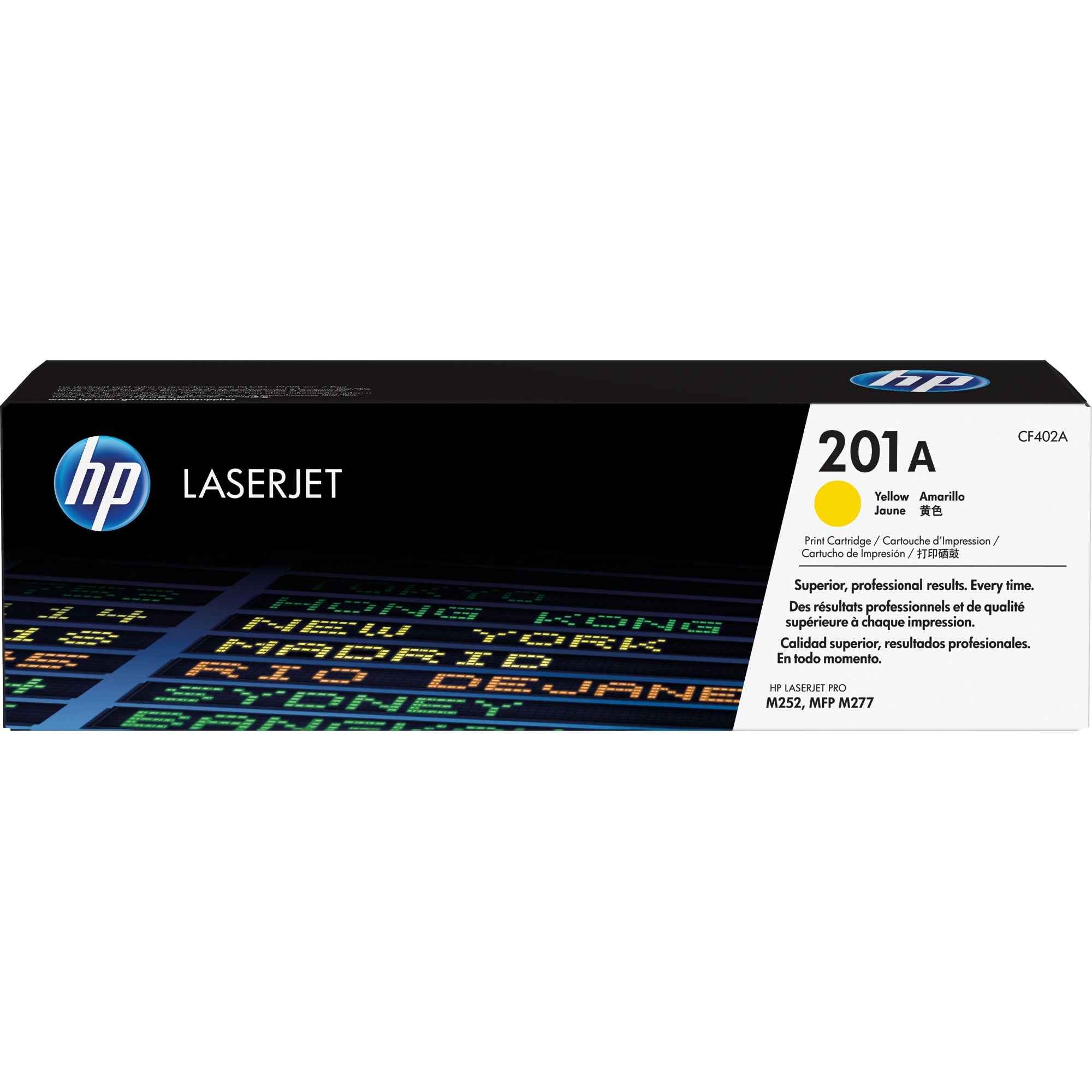 HP Toner 201A gelb