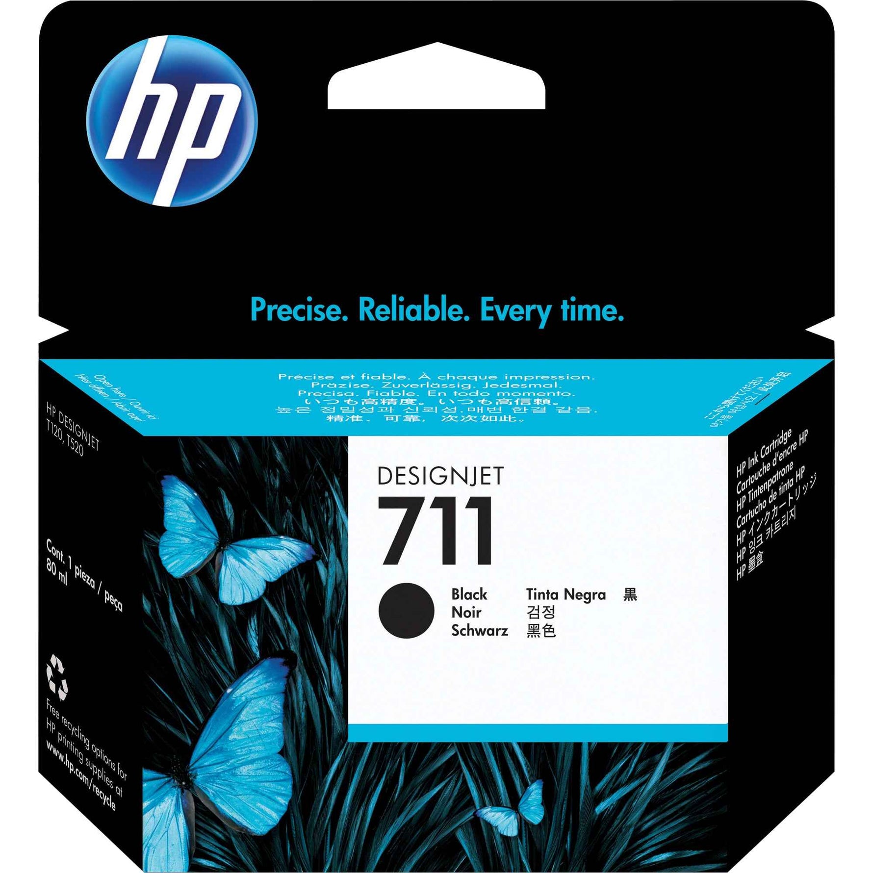 HP Tintenpatrone 711 schwarz