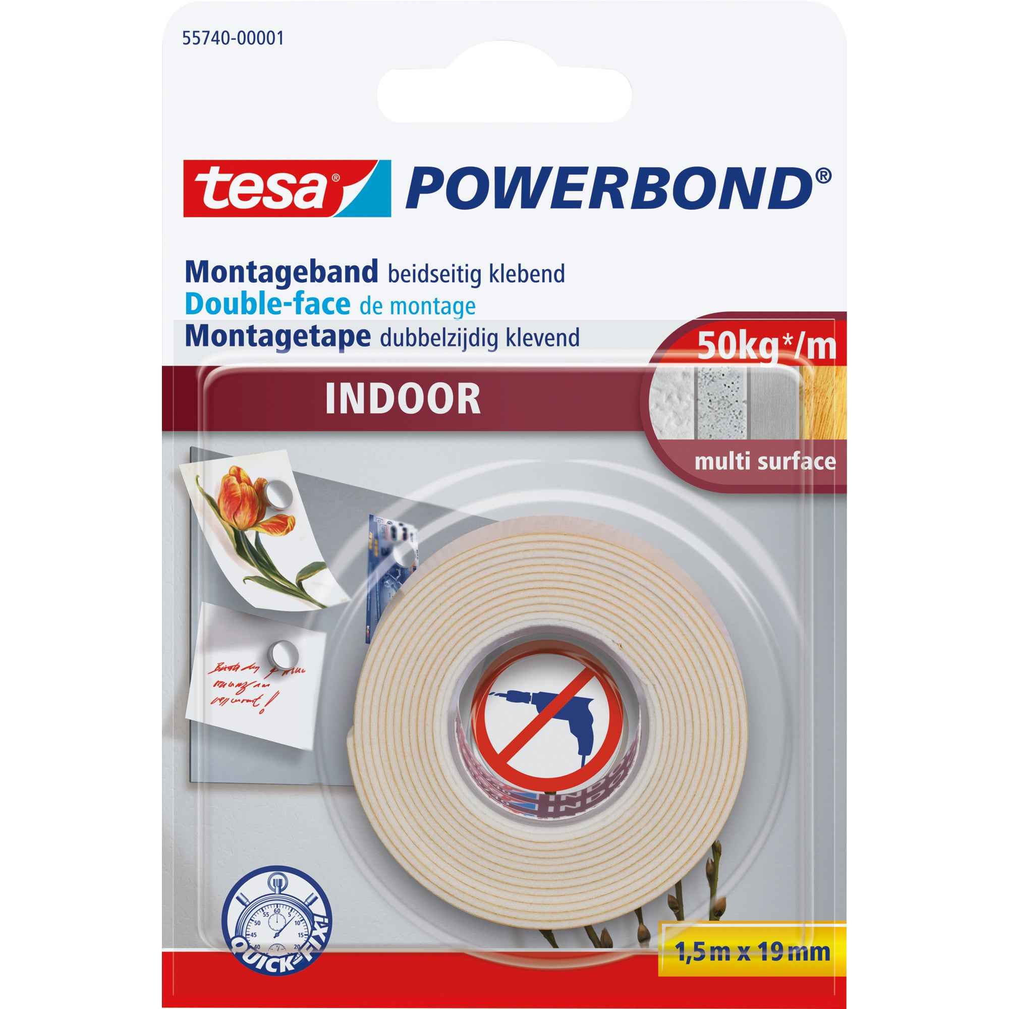 tesa® Montageklebeband Powerbond® Indoor