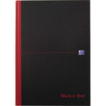 Oxford Notizbuch Black n' Red DIN A4