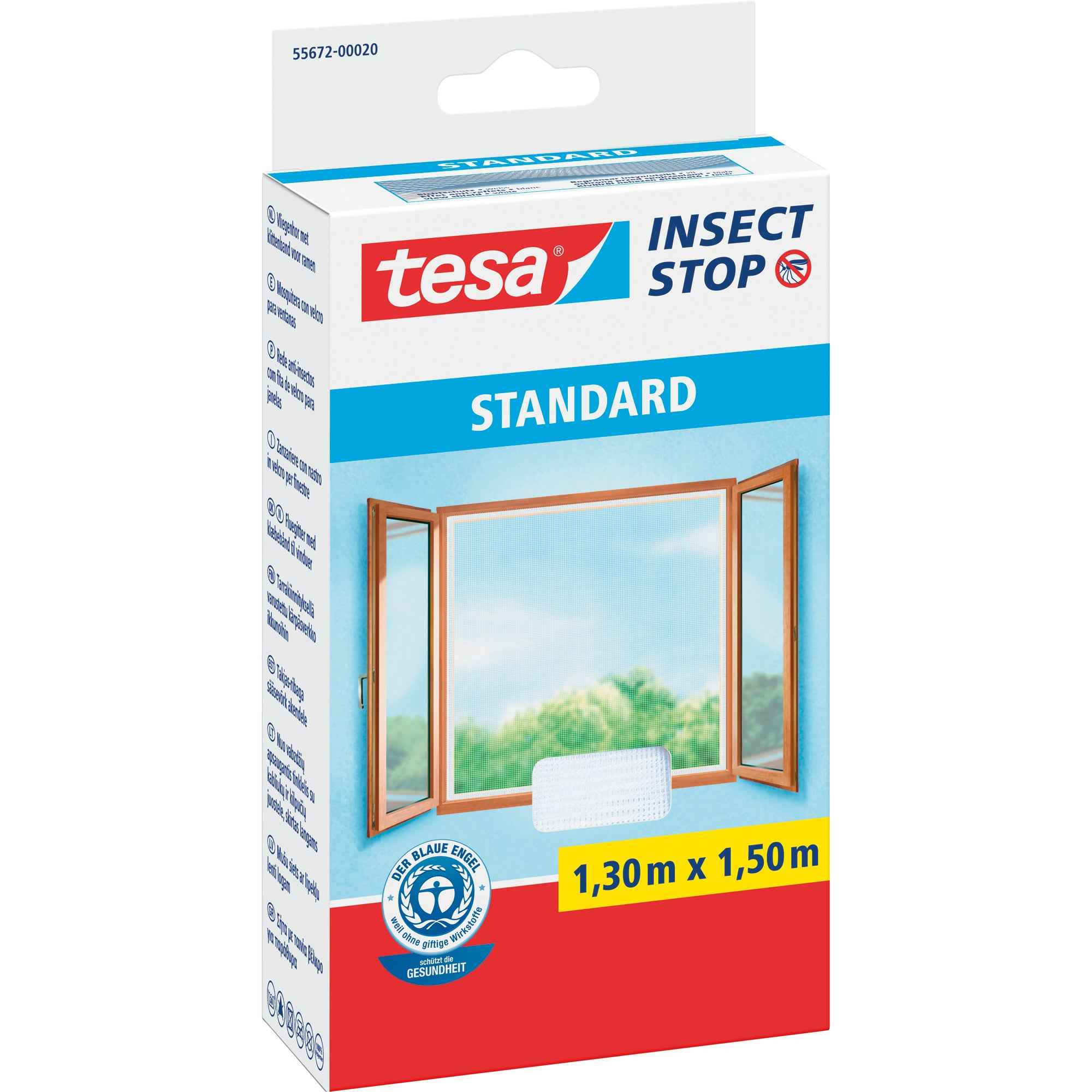 tesa® Fliegengitter Insect Stop STANDARD 130 x 150 cm (B x H)