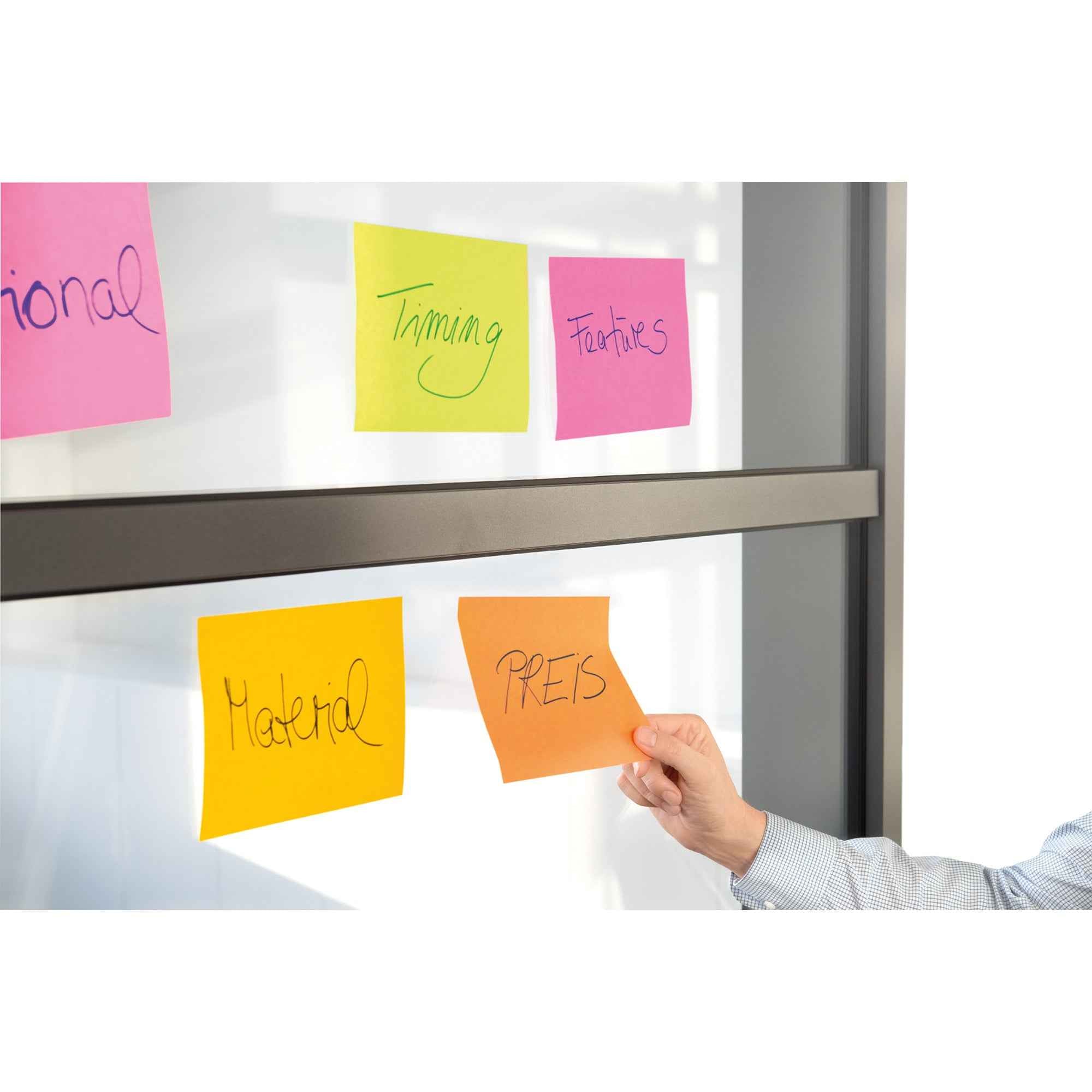 Post-it® Haftnotiz Super Sticky Meeting Notes 70 Bl./Block 3 Block/Pack.