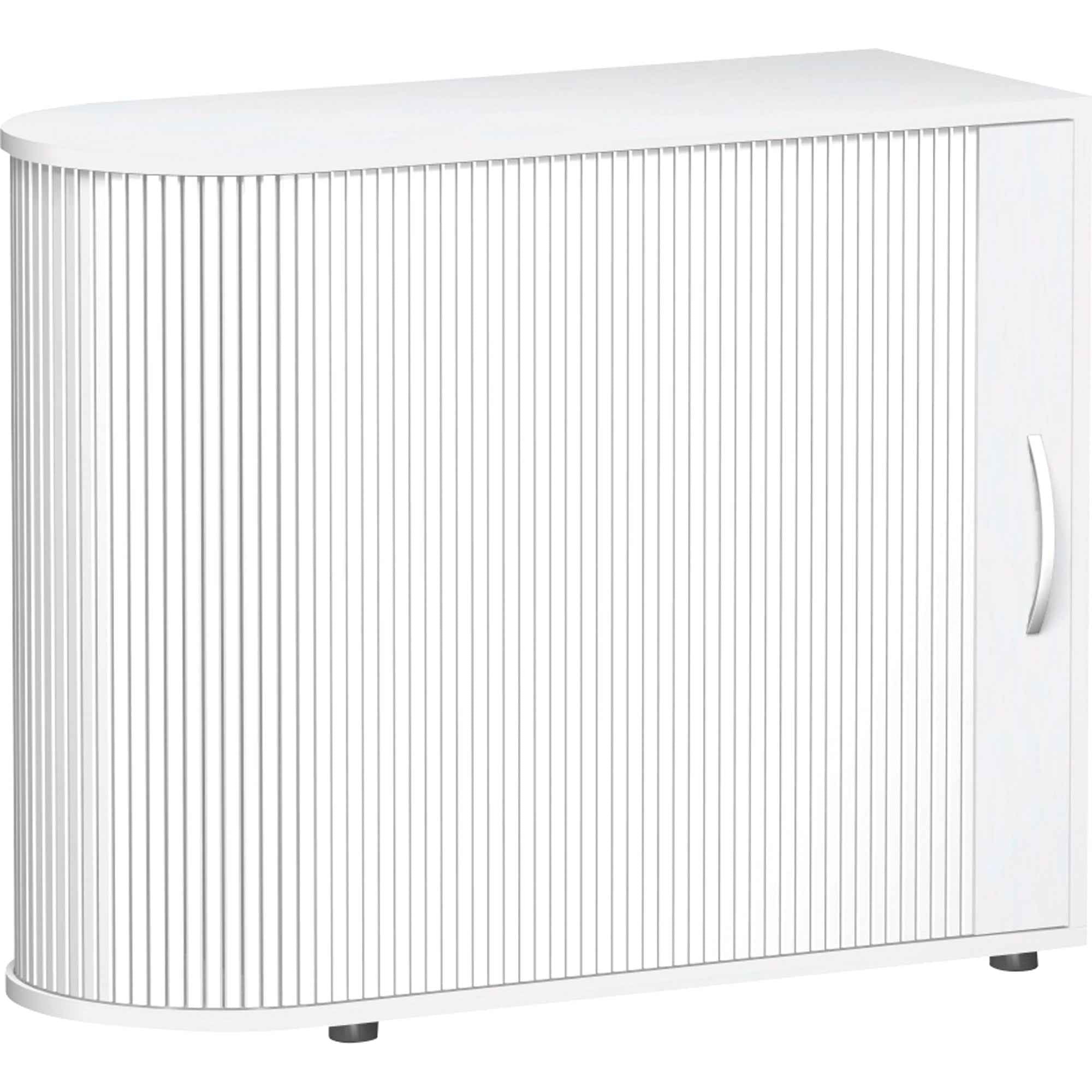 Geramöbel Rollladenschrank Flex silber
