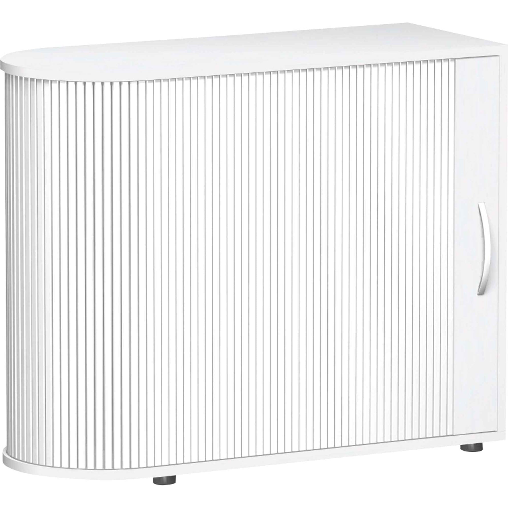 Geramöbel Rollladenschrank Flex silber