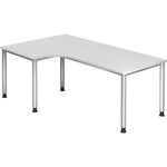 Hammerbacher Schreibtisch 2.000 x 680-760 x 1.200 mm (B x H x T)