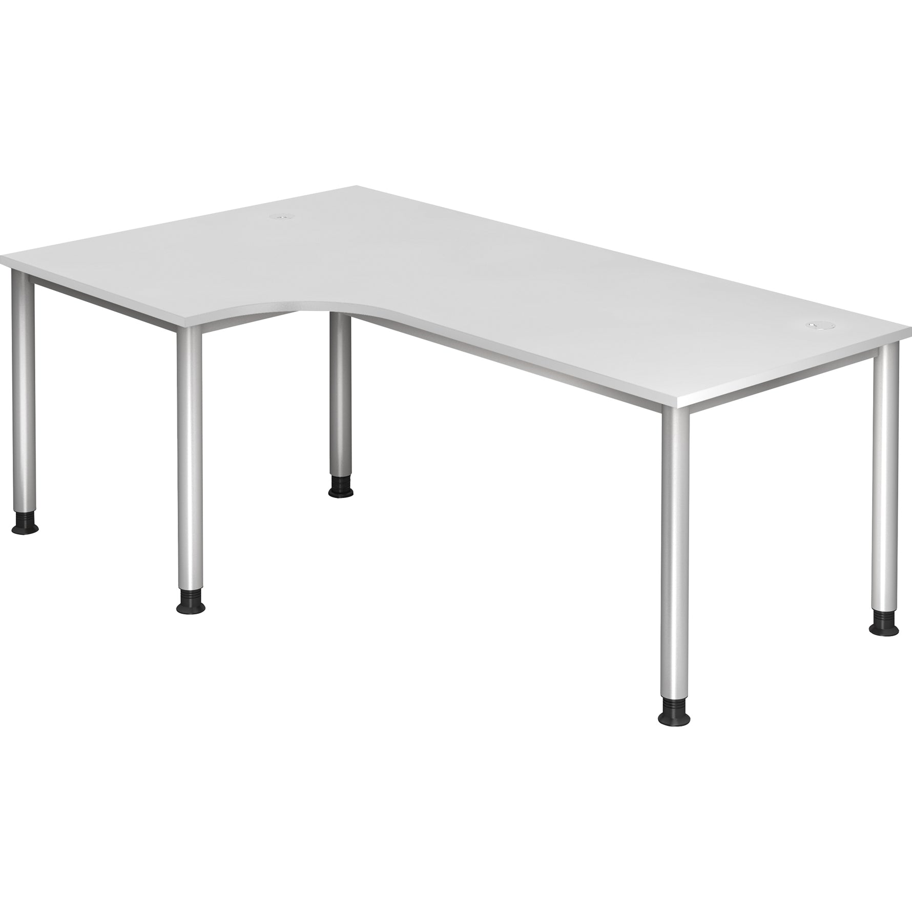 Hammerbacher Schreibtisch 2.000 x 680-760 x 1.200 mm (B x H x T)
