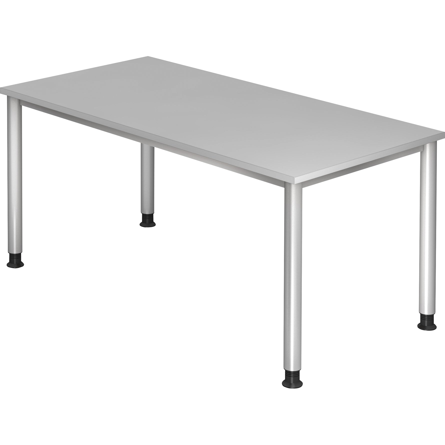 Hammerbacher Schreibtisch 1.600 x 680-810 x 800 mm (B x H x T) – Produktbild 4