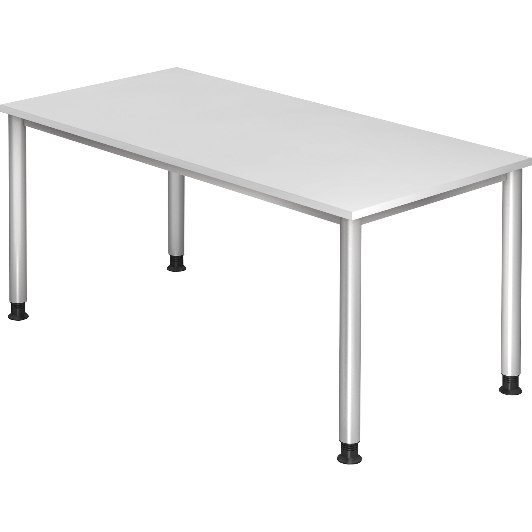 Hammerbacher Schreibtisch 1.600 x 680-810 x 800 mm (B x H x T) – Produktbild 2