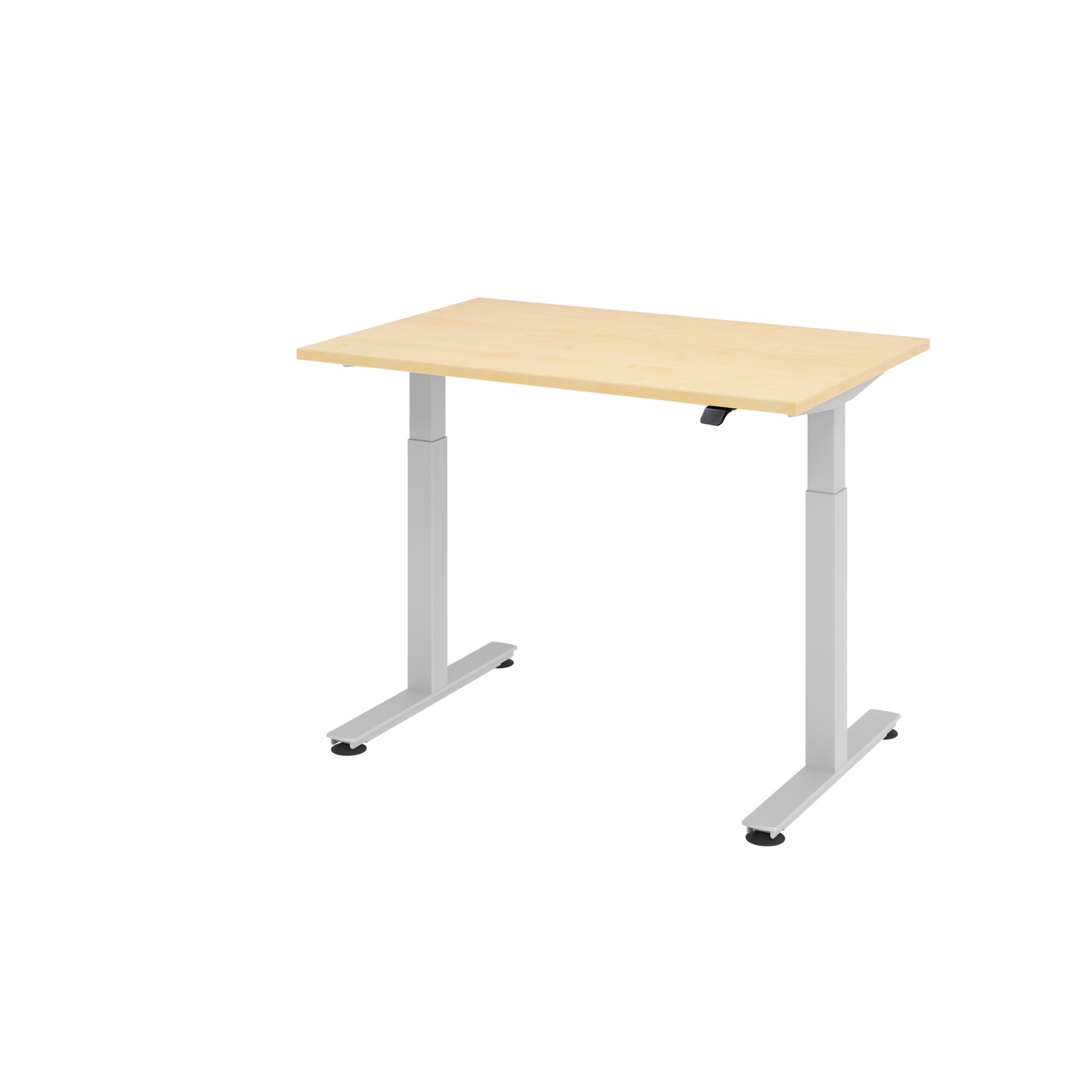 Hammerbacher Schreibtisch 1.200 x 710-1.200 x 800 mm (B x H x T) – Produktbild 4