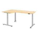 Hammerbacher Schreibtisch 2.000 x 630-1.270 x 1.200 mm (B x H x T) – Produktbild 5