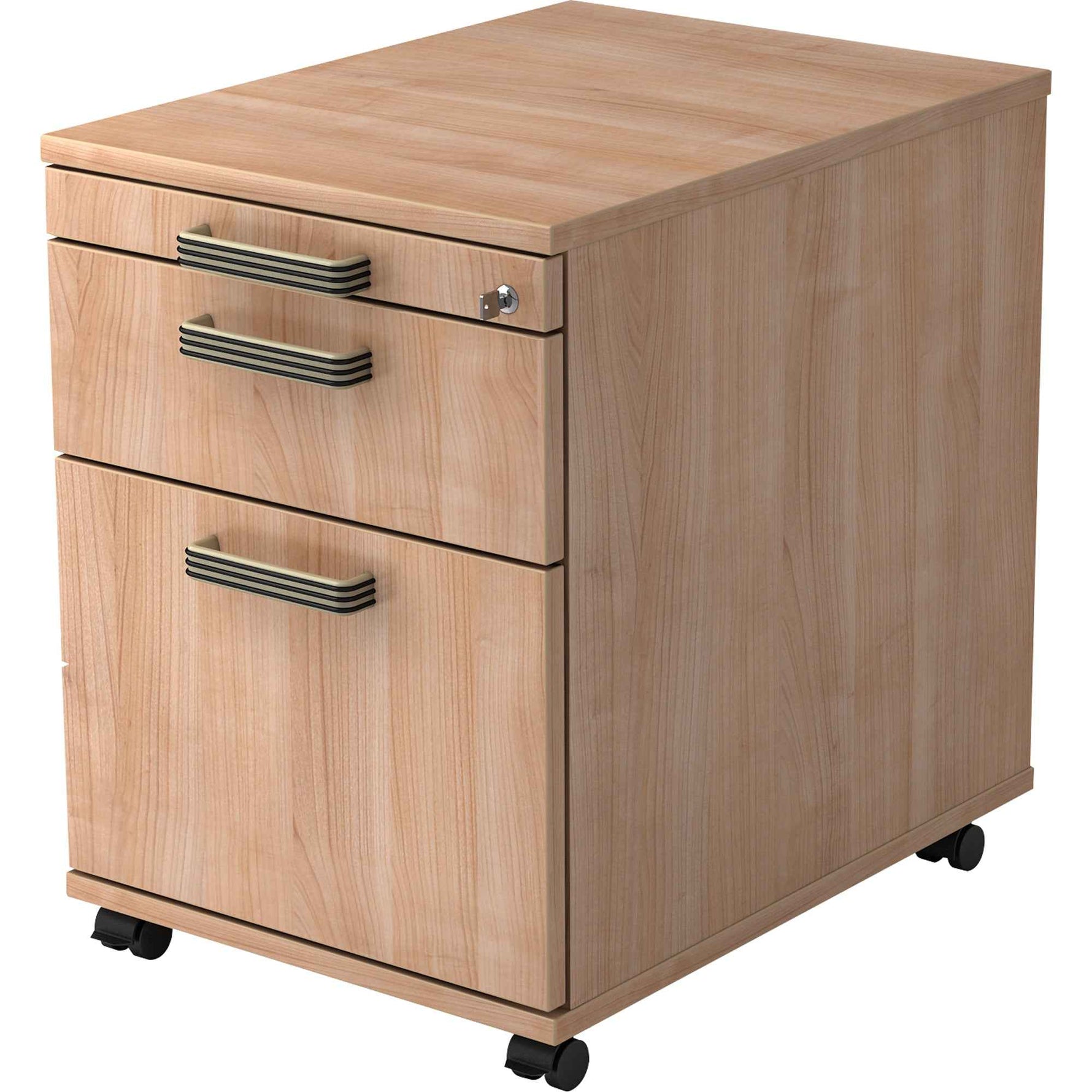 Hammerbacher Rollcontainer Solid nussbaum